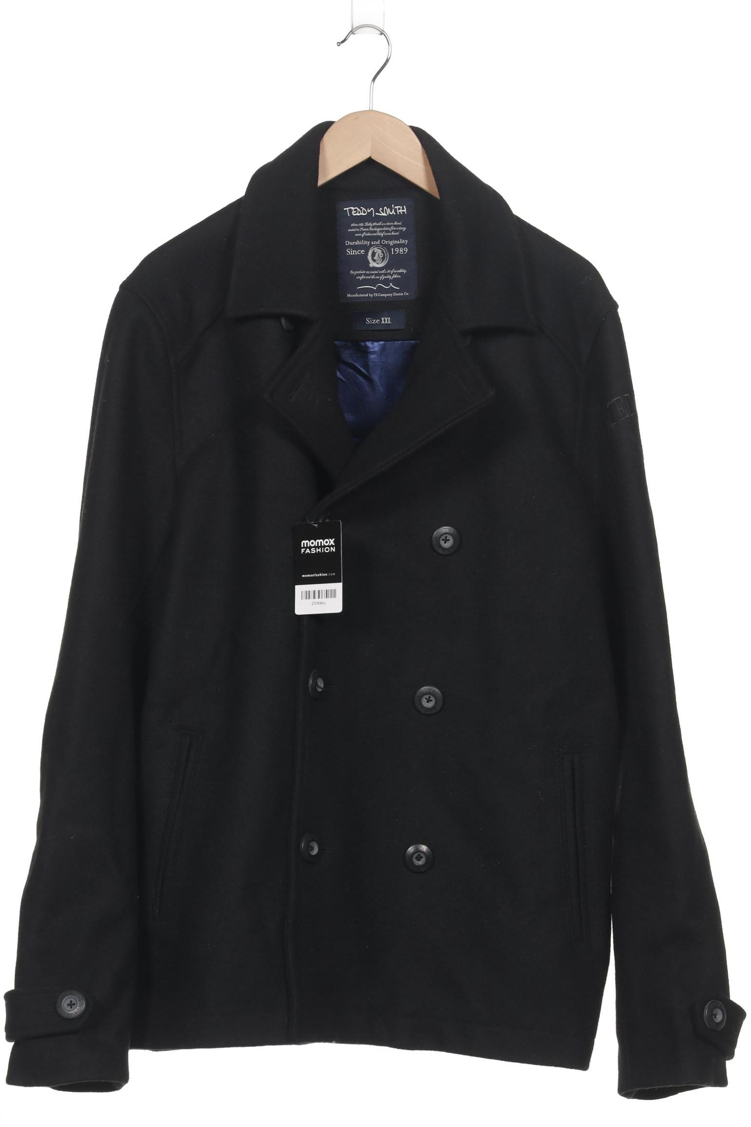 

Teddy Smith Herren Mantel, schwarz, Gr. 56