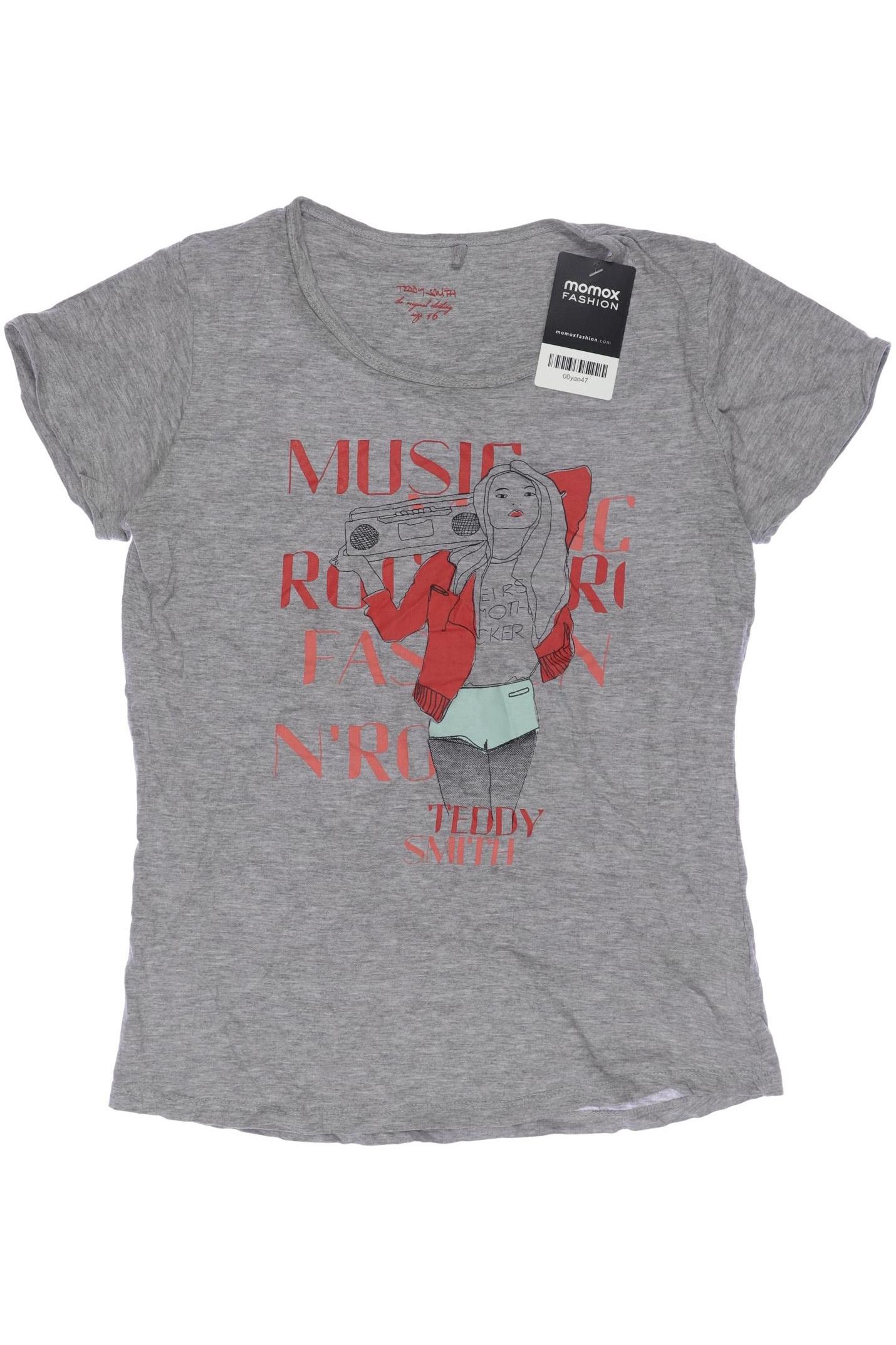 

Teddy Smith Damen T-Shirt, grau, Gr. 176