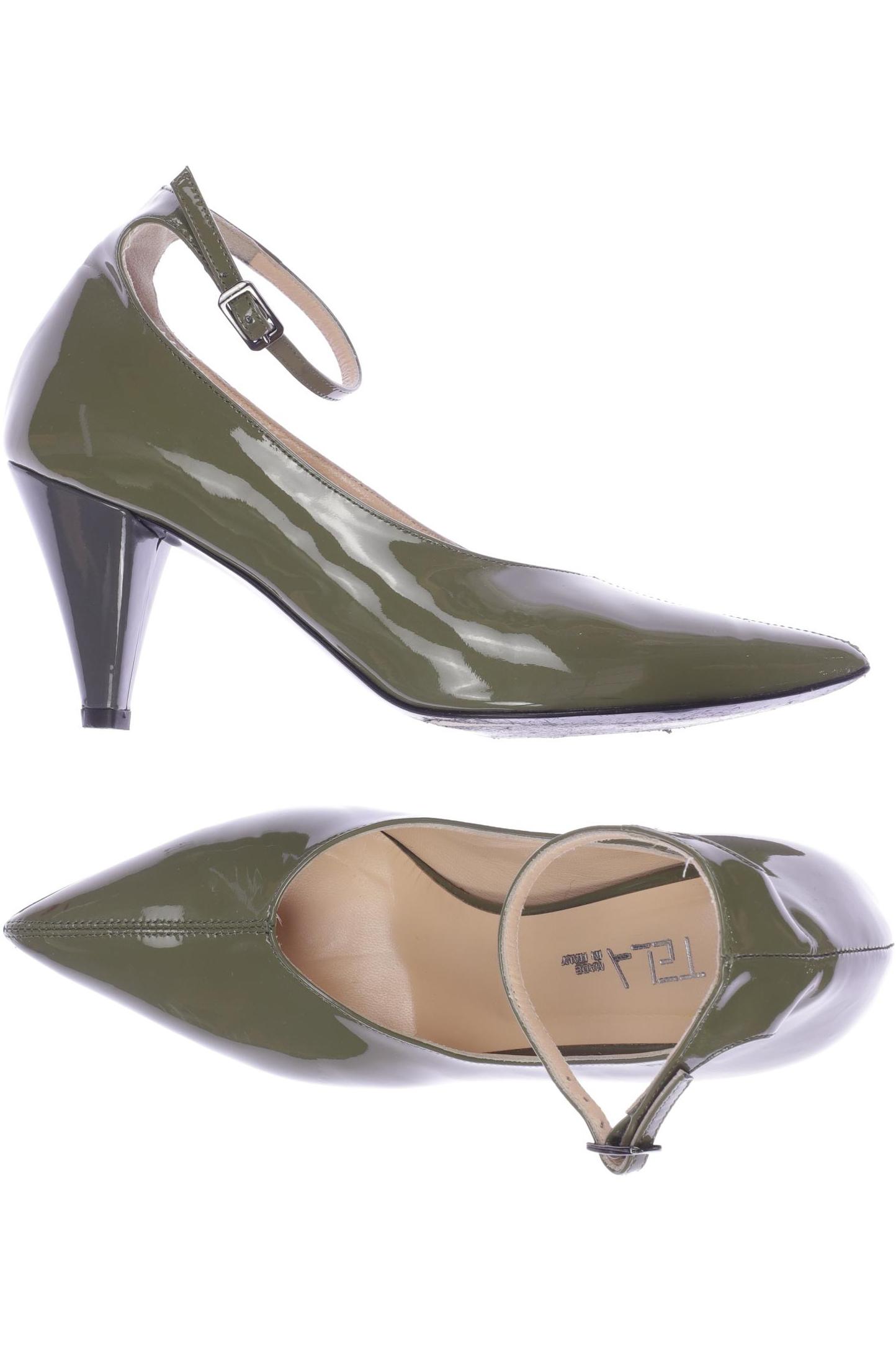 

Tela Damen Pumps, grün, Gr. 37