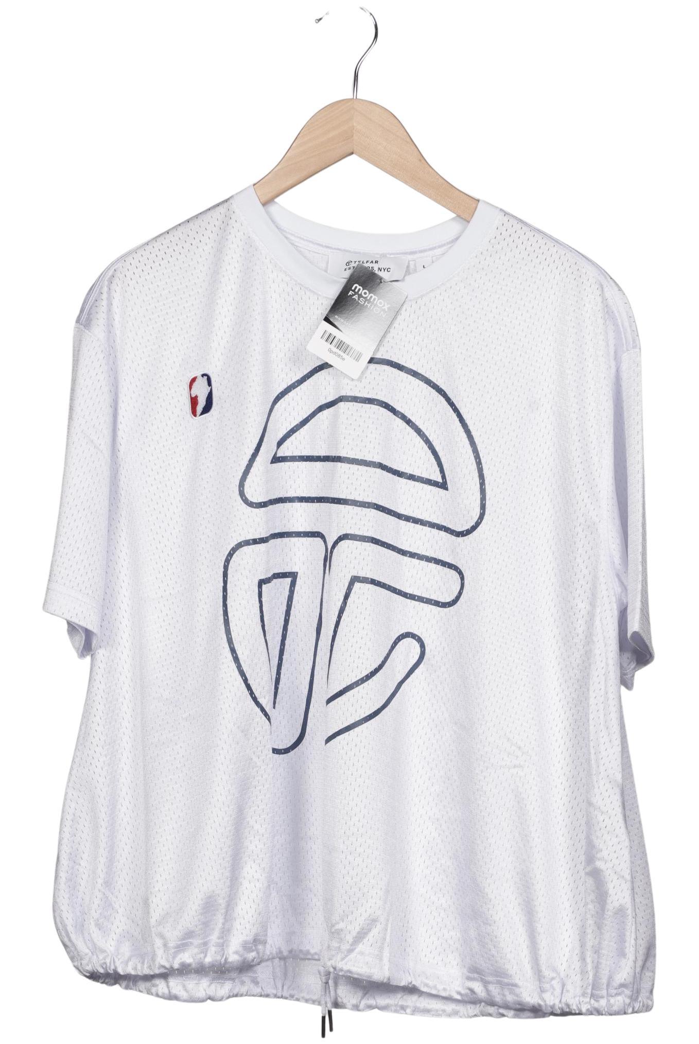 

Telfar Herren T-Shirt, weiß, Gr. 52