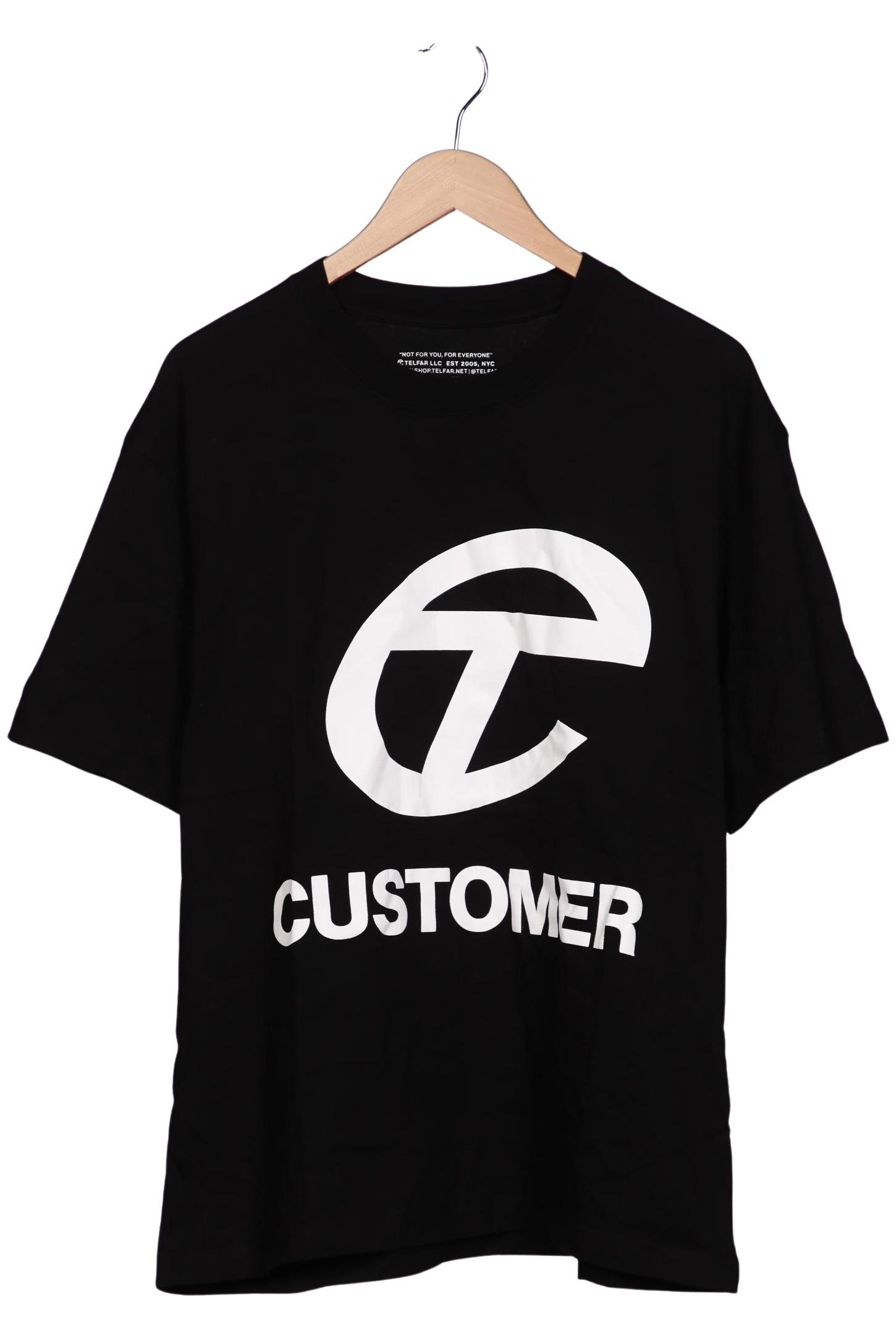 

Telfar Herren T-Shirt, schwarz, Gr. 52