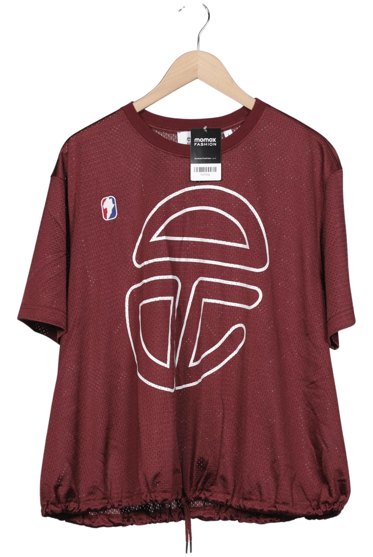 

Telfar Herren T-Shirt, bordeaux, Gr. 52