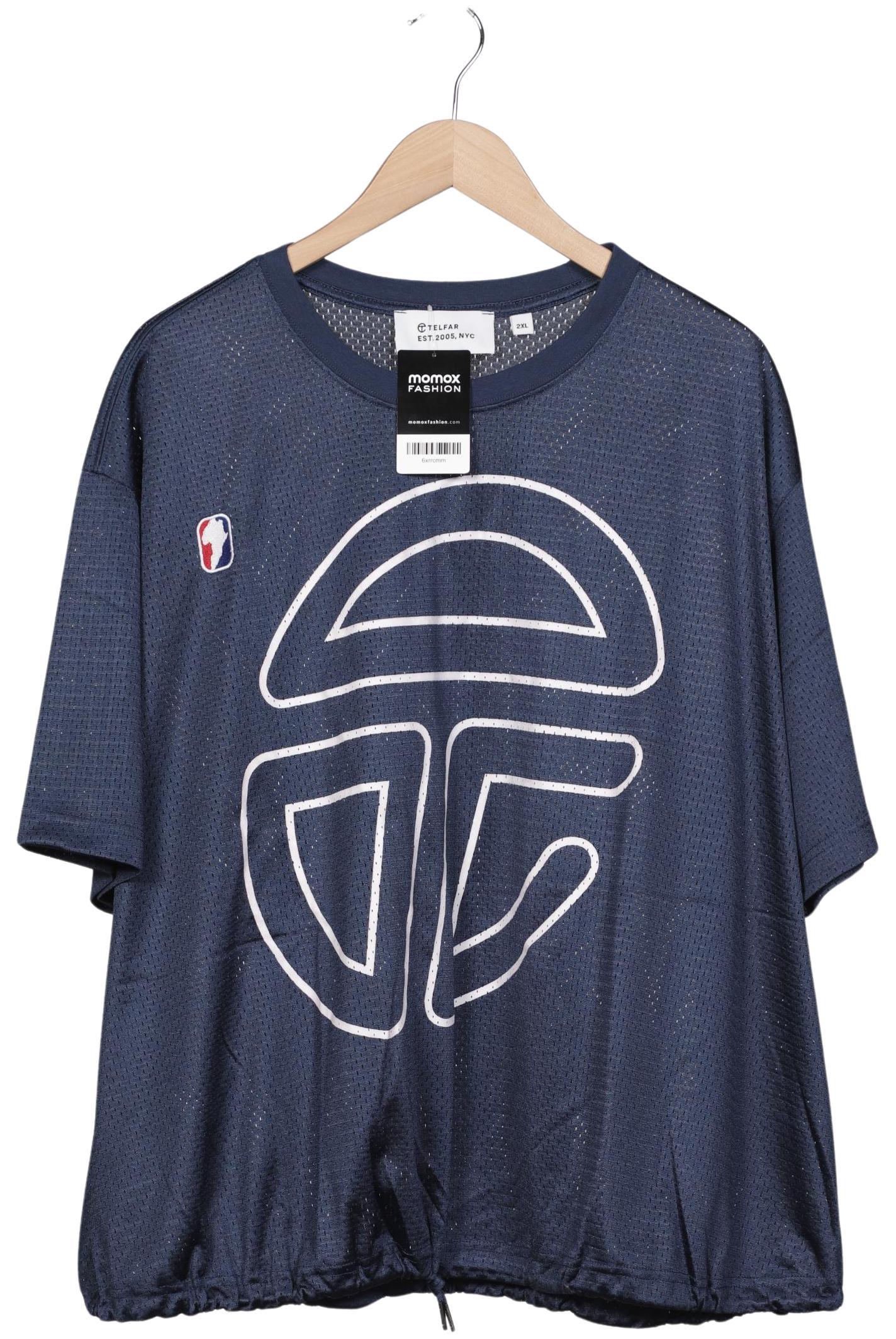 

Telfar Herren T-Shirt, marineblau, Gr. 56