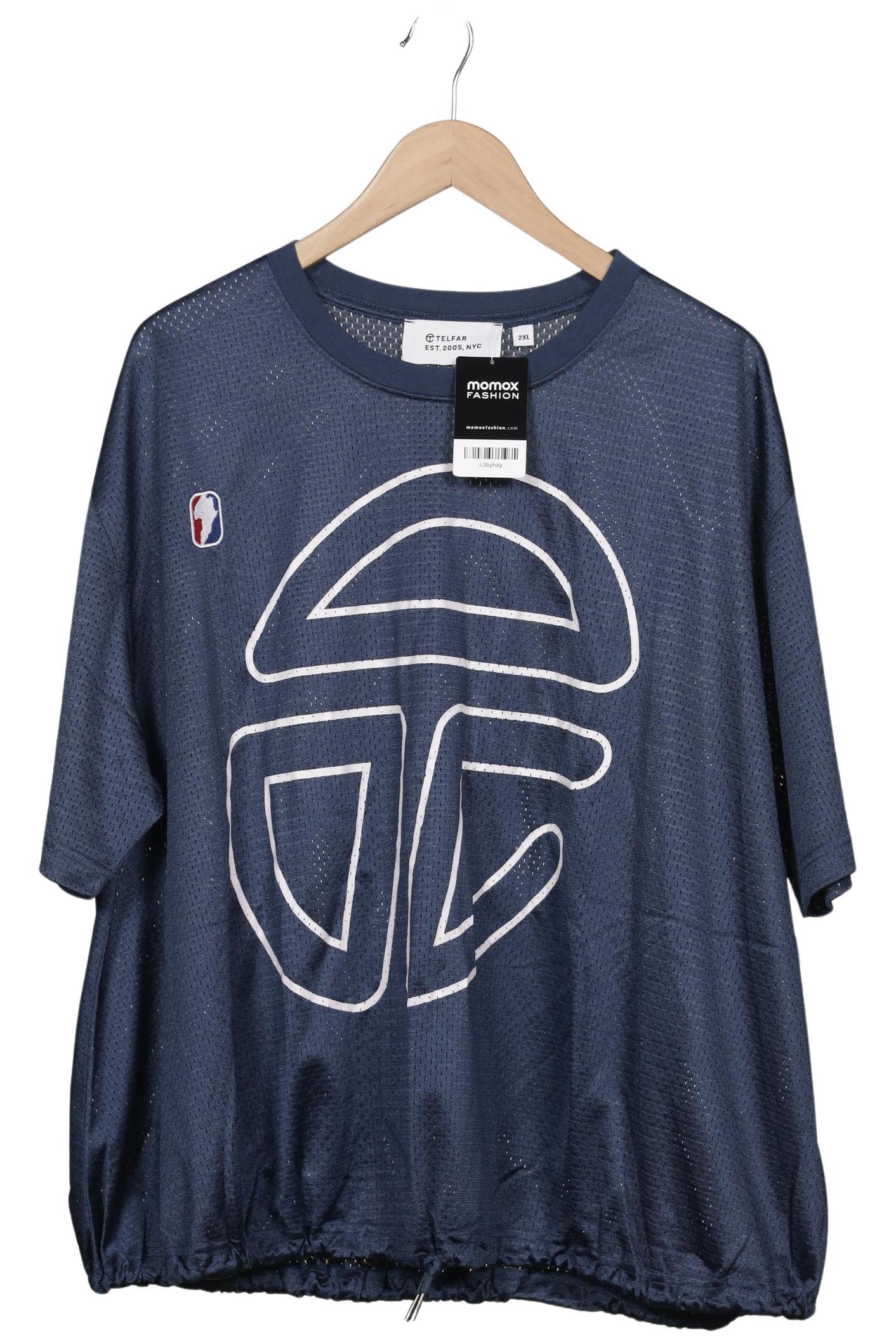 

Telfar Herren T-Shirt, marineblau, Gr. 56