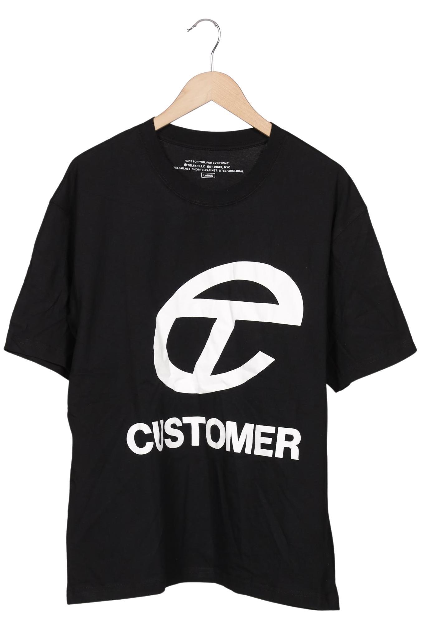 

Telfar Herren T-Shirt, schwarz, Gr. 52