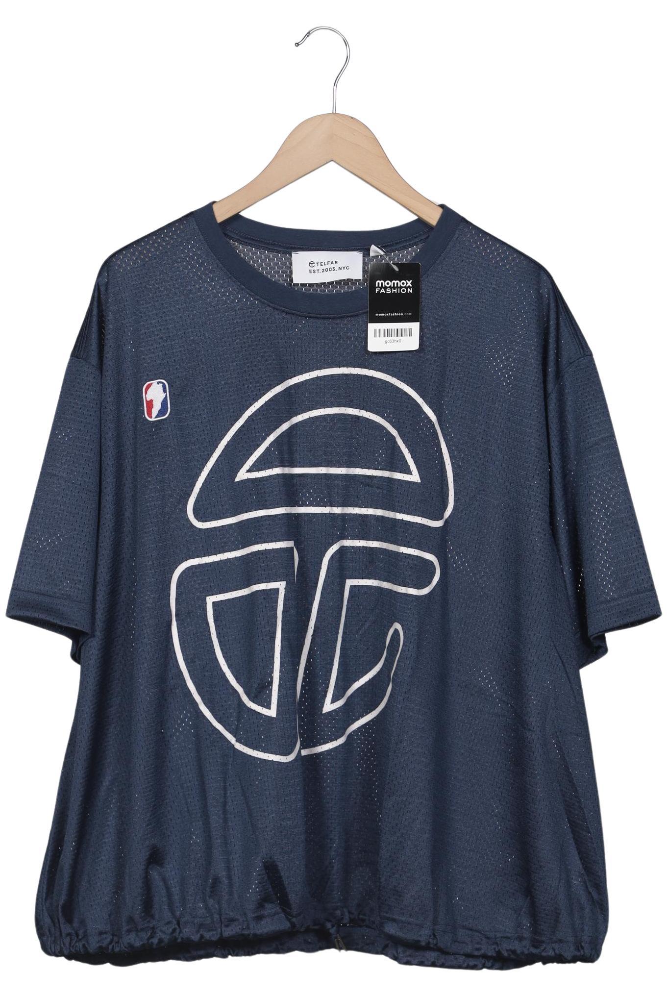 

Telfar Herren T-Shirt, marineblau, Gr. 56