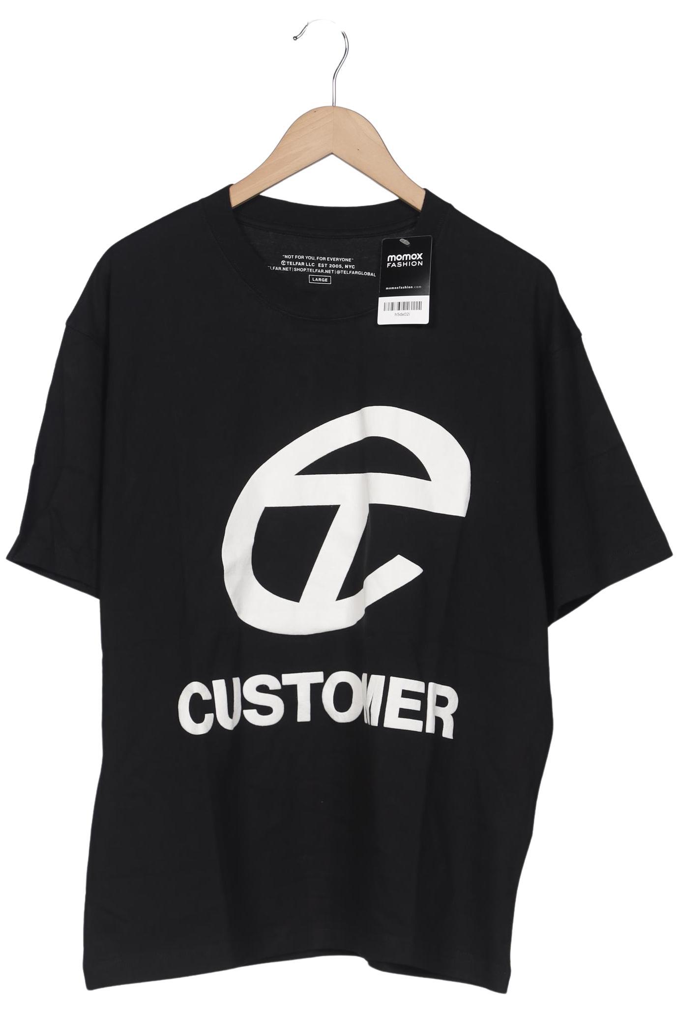 

Telfar Herren T-Shirt, schwarz, Gr. 52