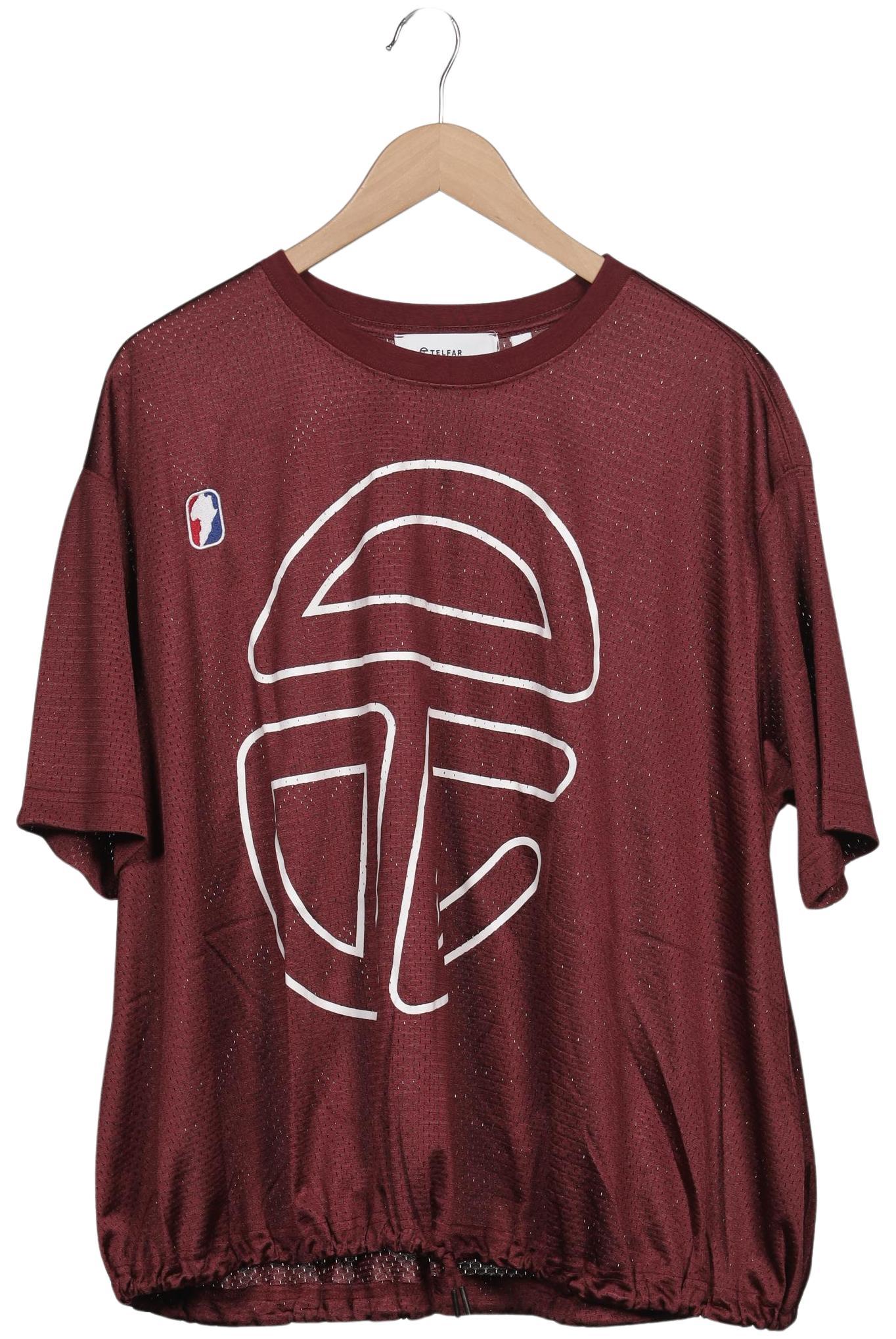 Thumbnail - Telfar Herren T-Shirt, bordeaux, Gr. 54