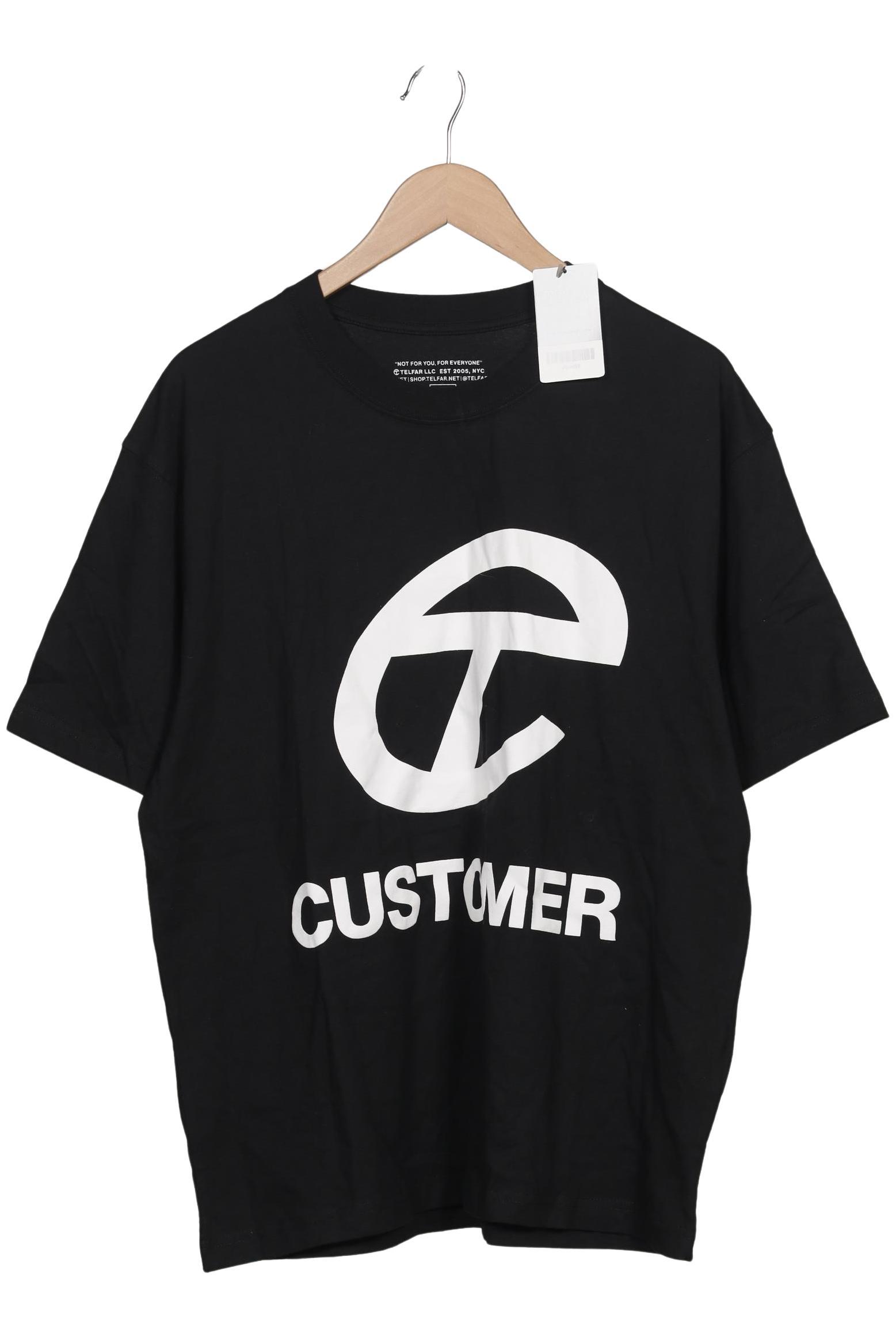 

Telfar Herren T-Shirt, schwarz, Gr. 52