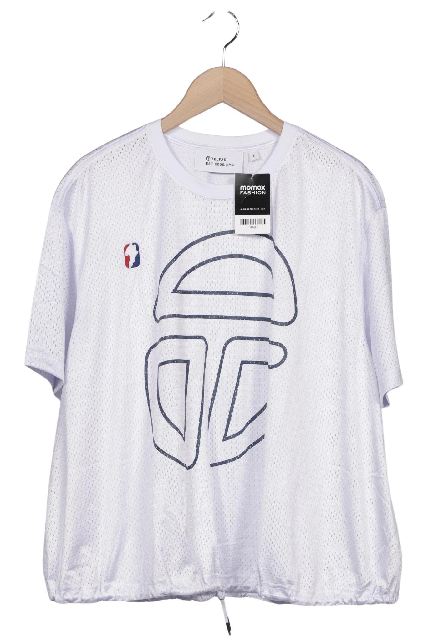 

Telfar Herren T-Shirt, weiß, Gr. 52