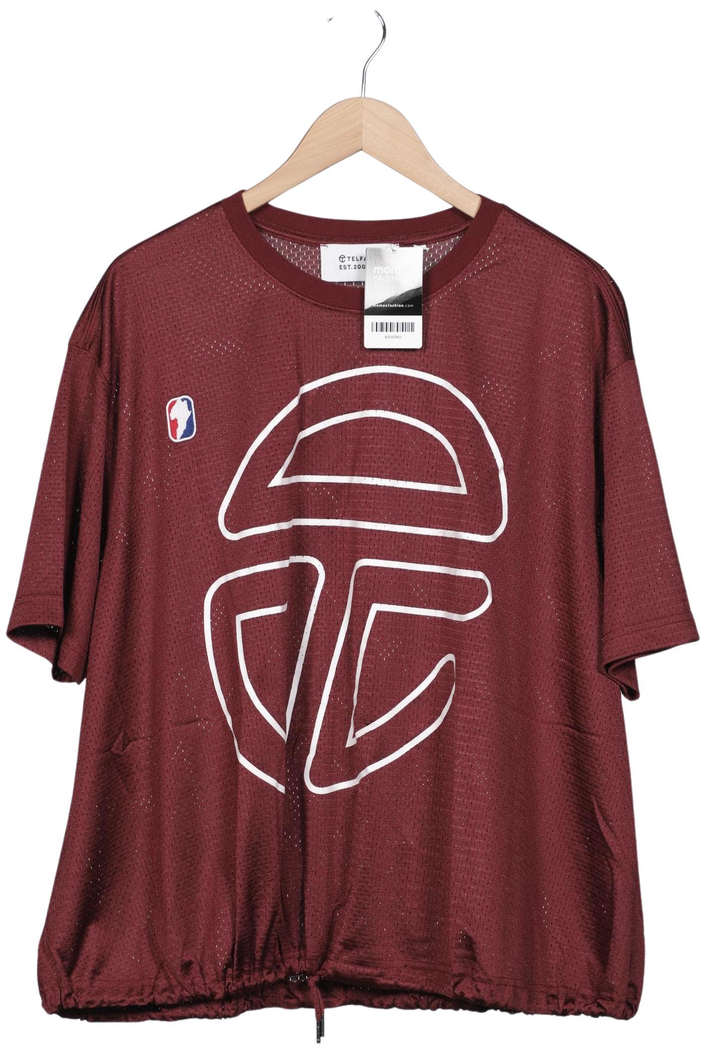

Telfar Herren T-Shirt, bordeaux, Gr. 54