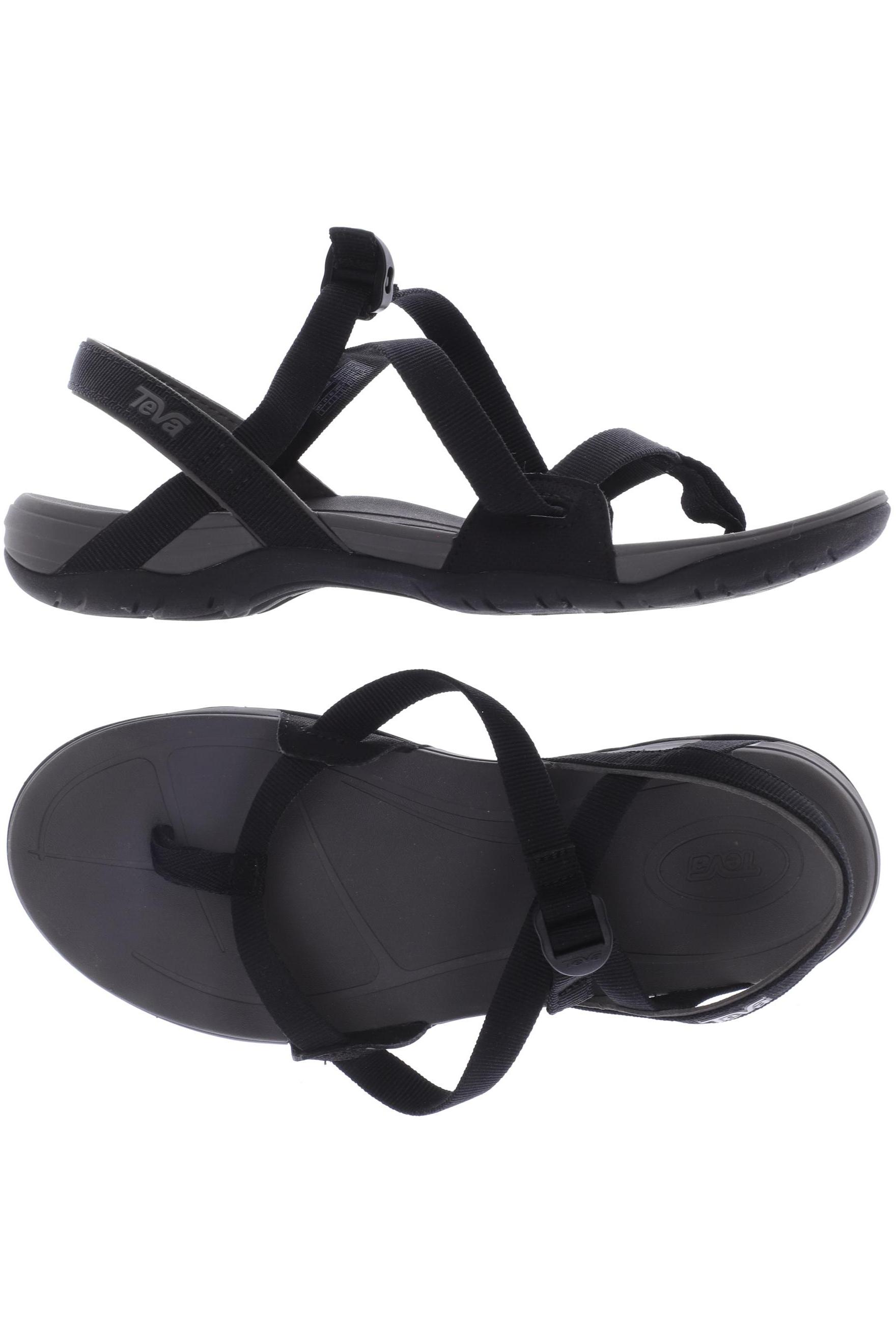 

Teva Damen Sandale, schwarz