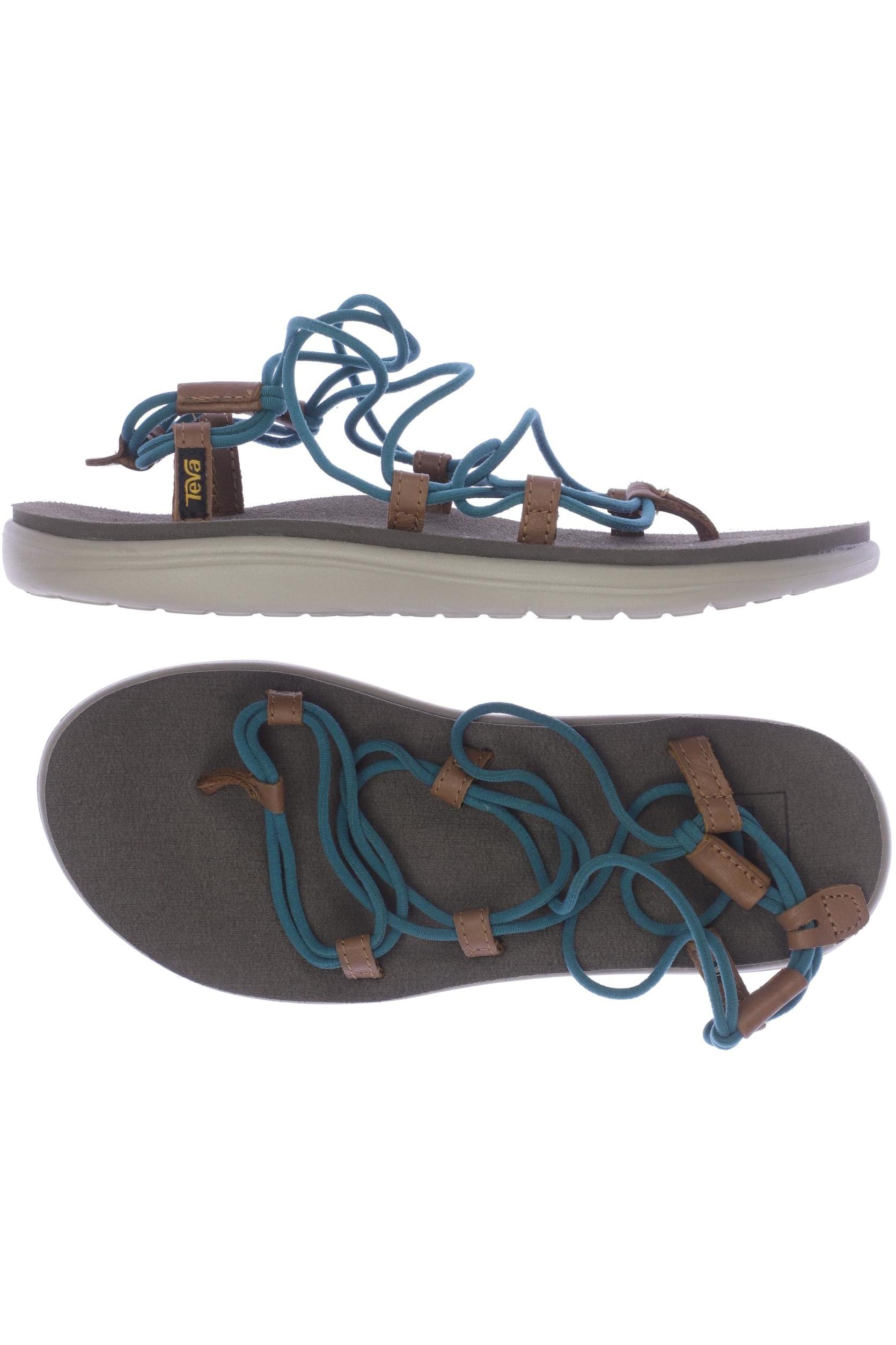 

Teva Damen Sandale, türkis, Gr. 7
