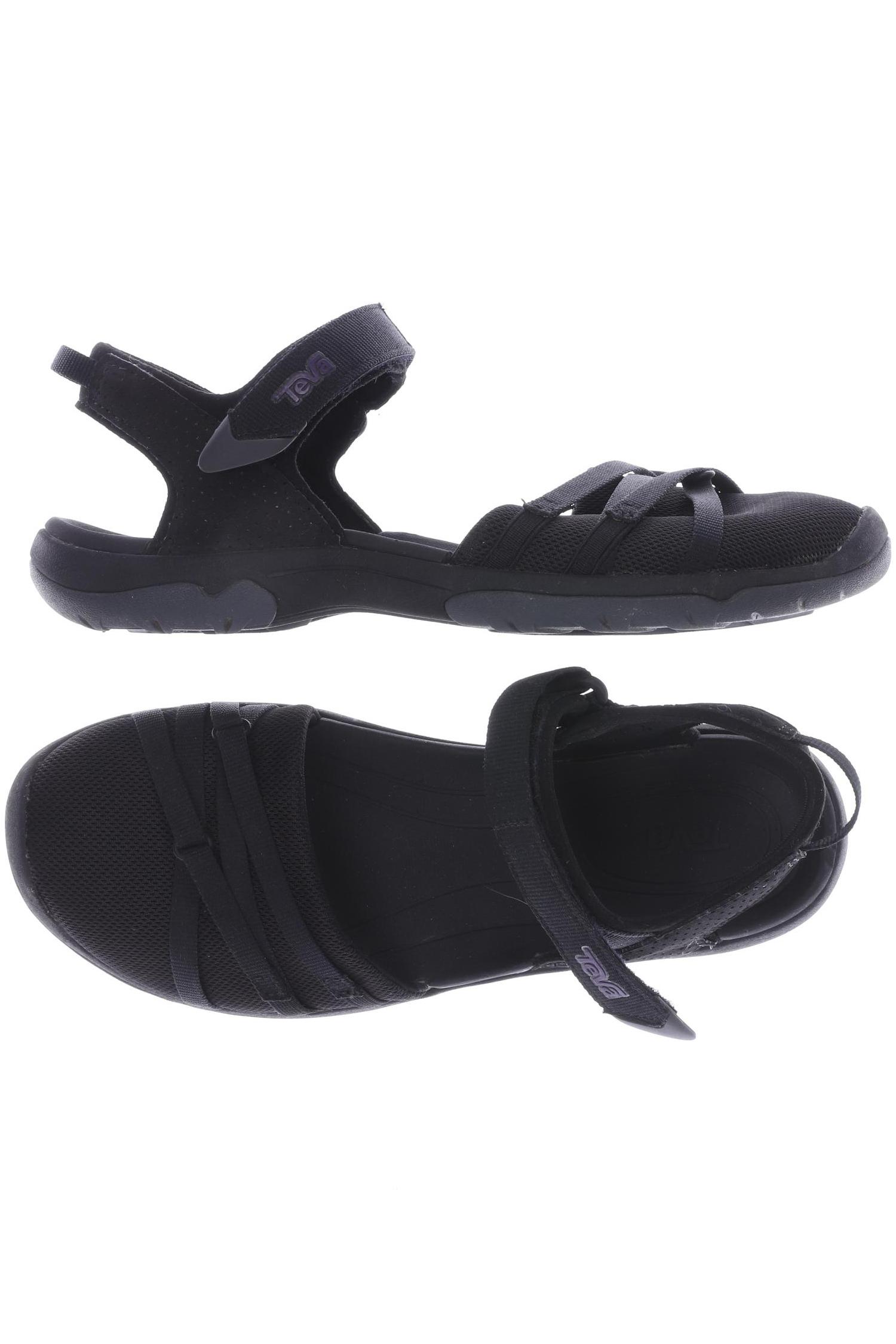 

Teva Damen Sandale, schwarz