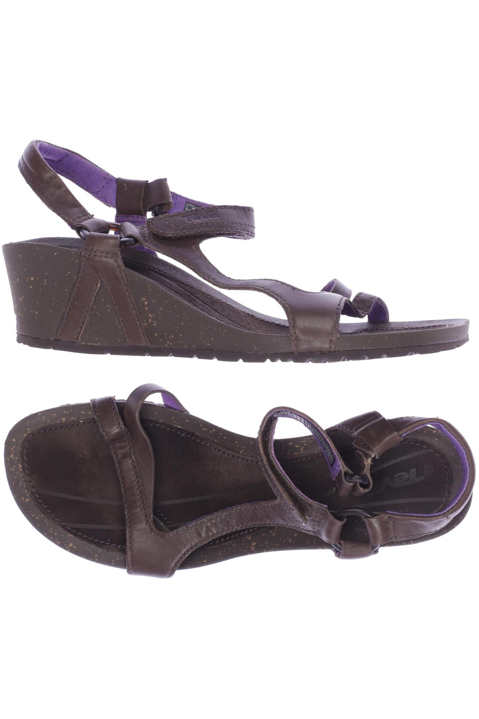 

Teva Damen Sandale, braun, Gr. 38