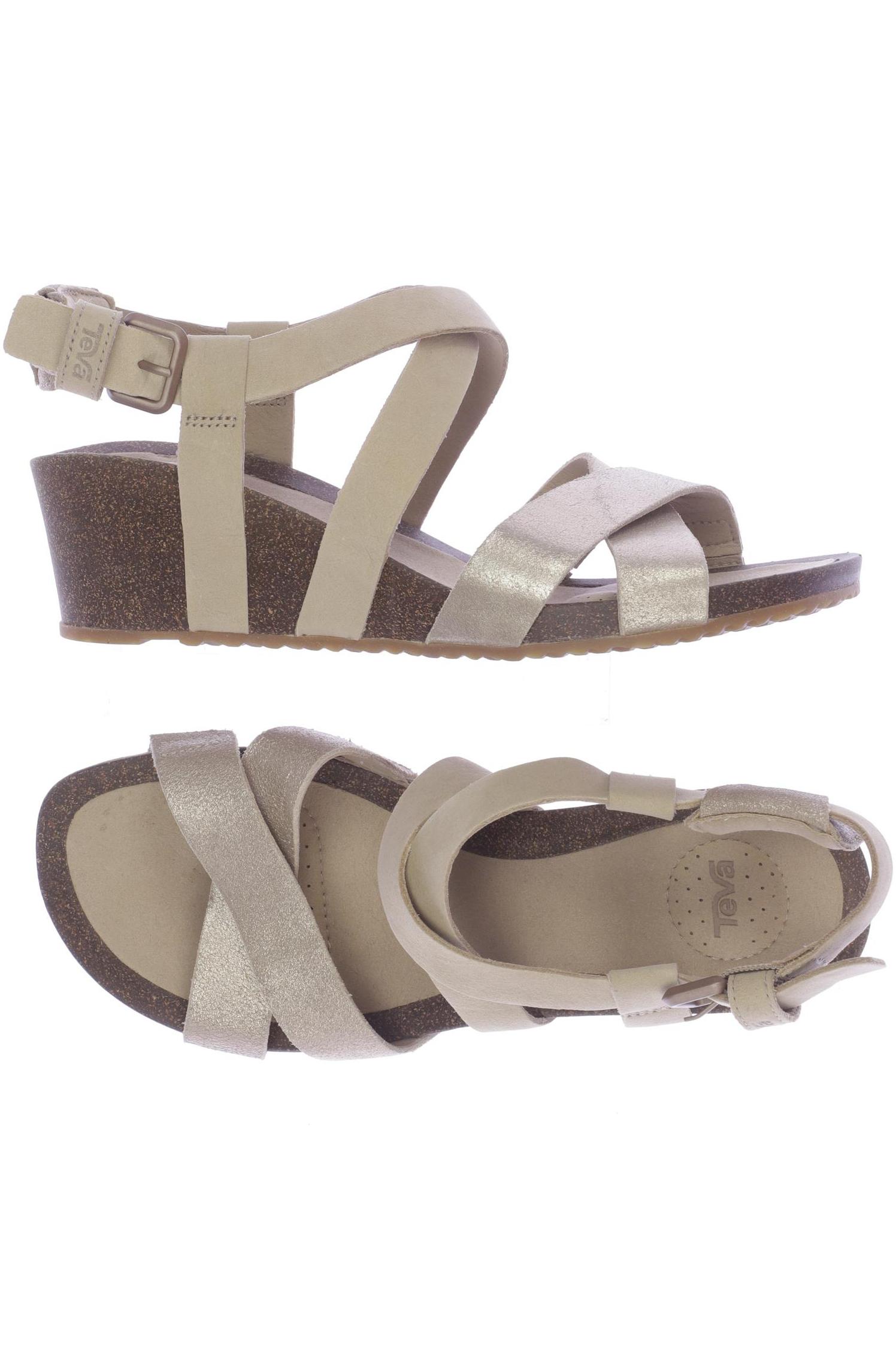 

Teva Damen Sandale, beige, Gr. 7