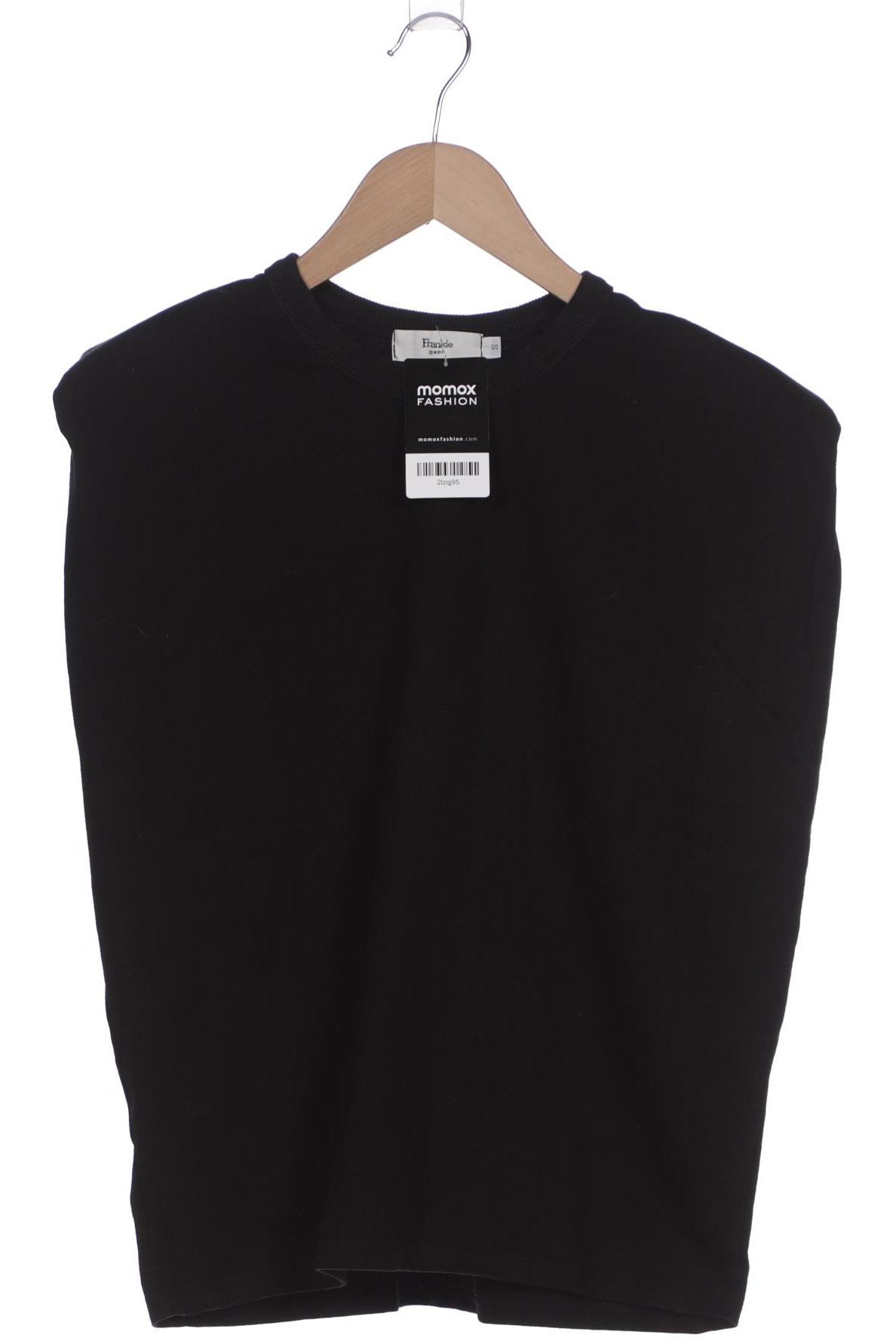 

The Frankie Shop Damen T-Shirt, schwarz, Gr. 36