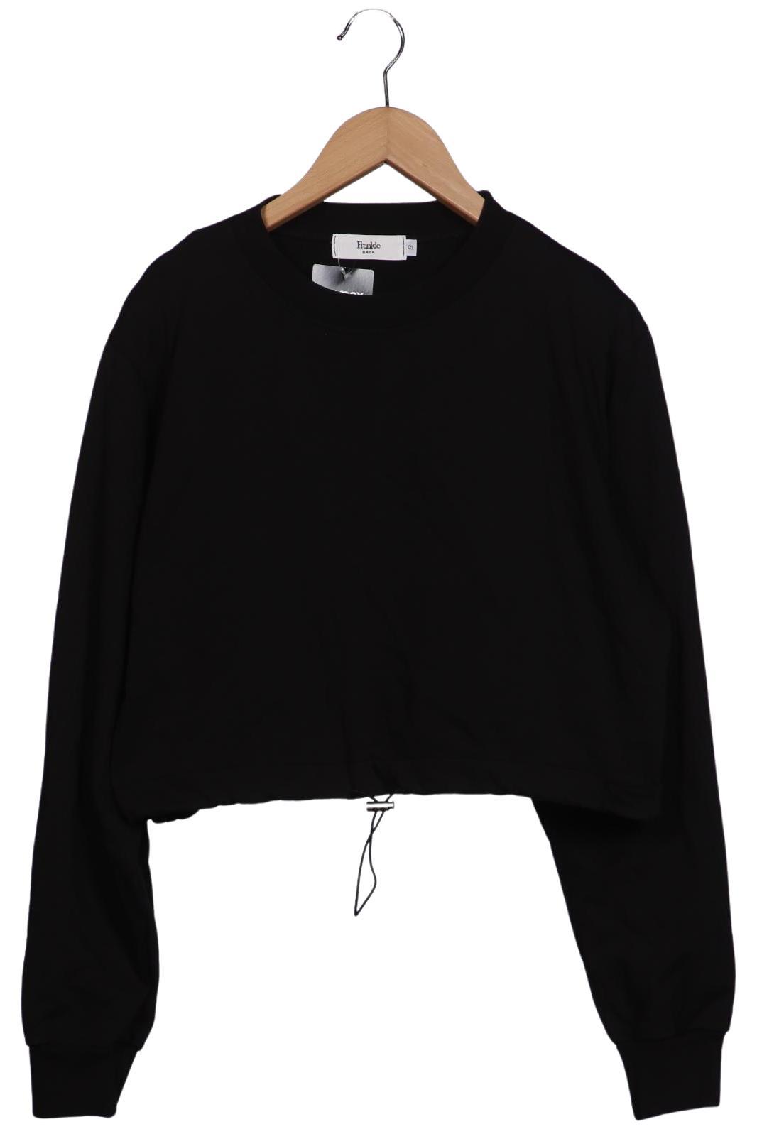 

The Frankie Shop Damen Sweatshirt, schwarz, Gr. 36
