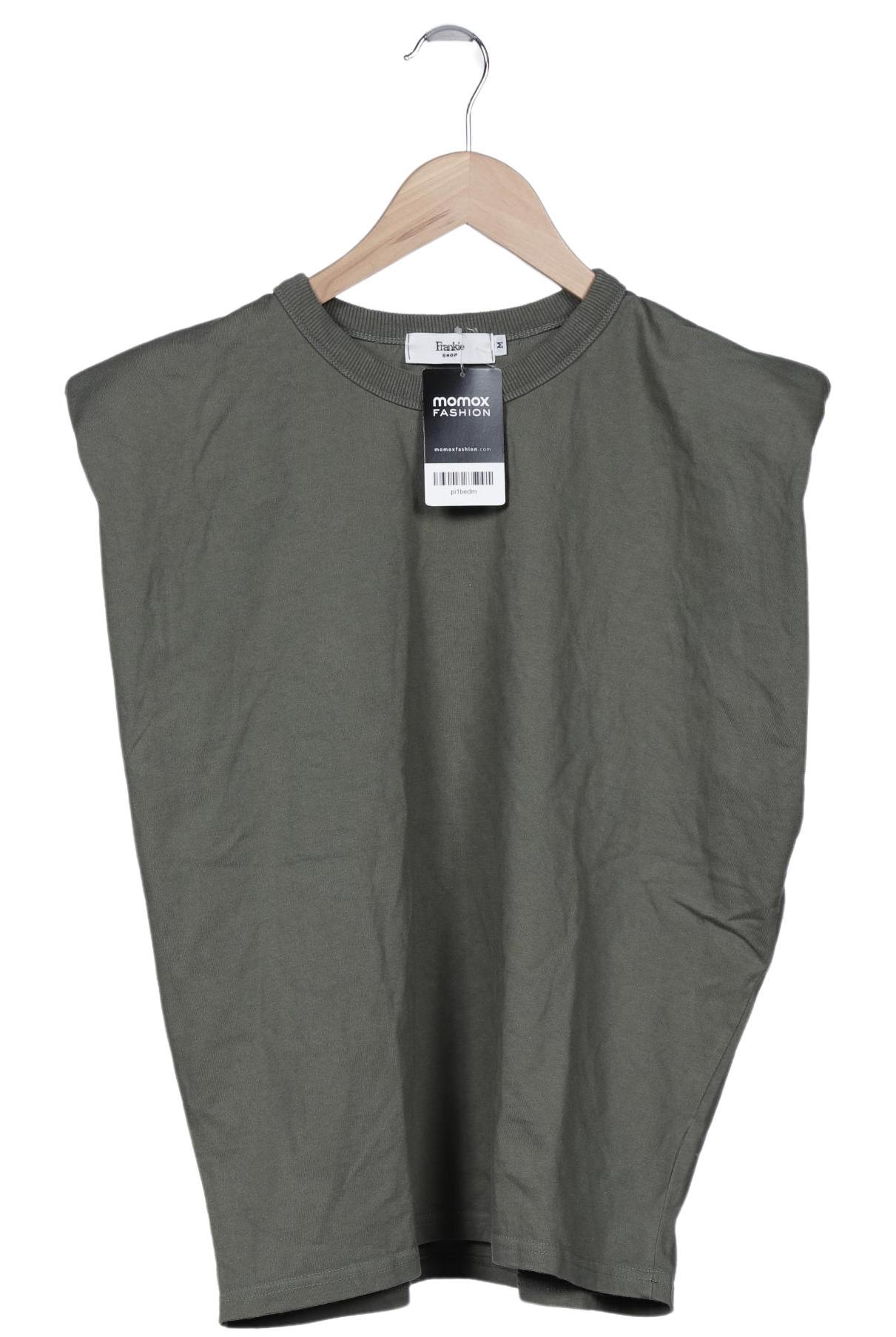 

The Frankie Shop Damen T-Shirt, grün, Gr. 38