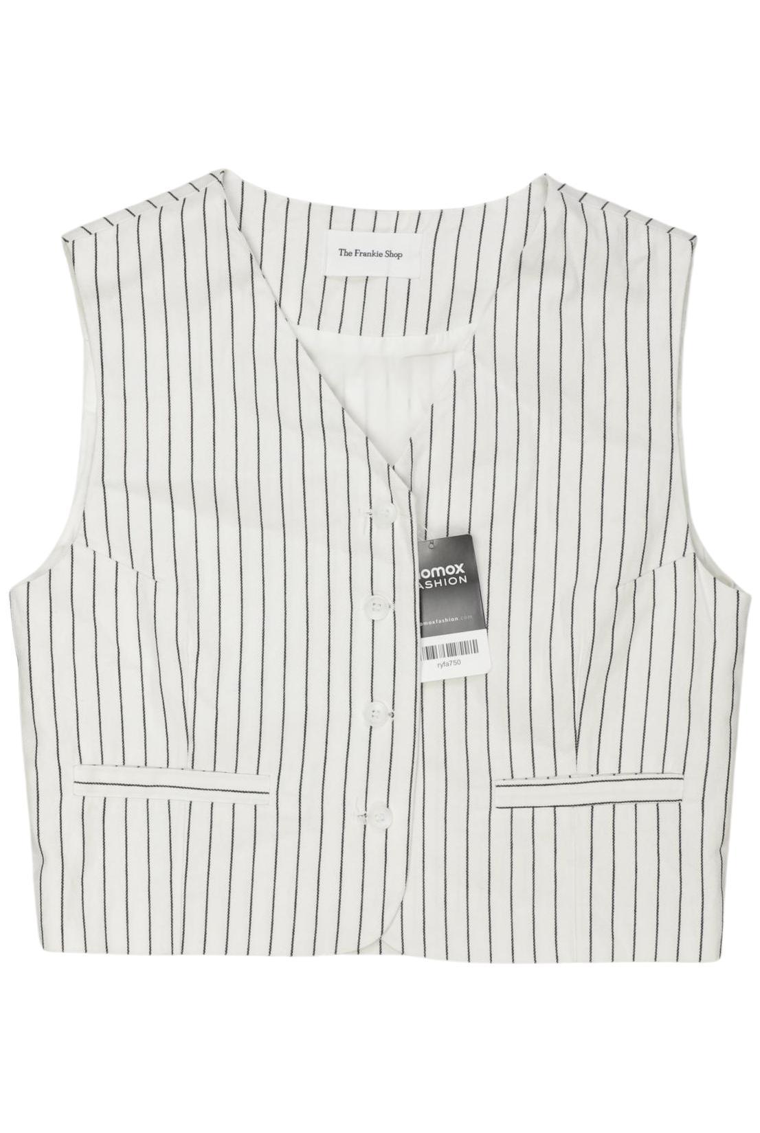 

The Frankie Shop Damen Weste, weiß, Gr. 36