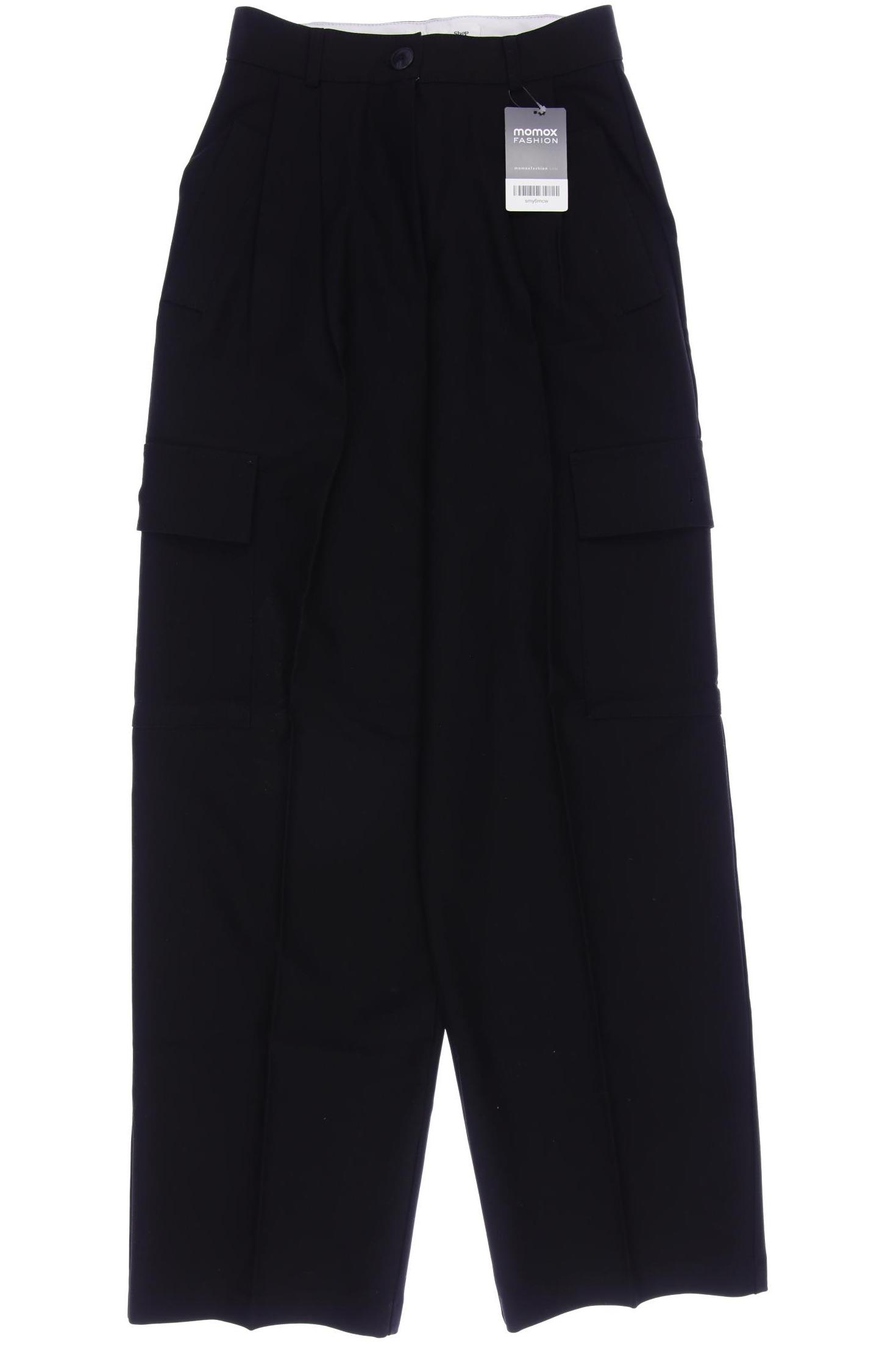 

The Frankie Shop Damen Stoffhose, schwarz, Gr. 0
