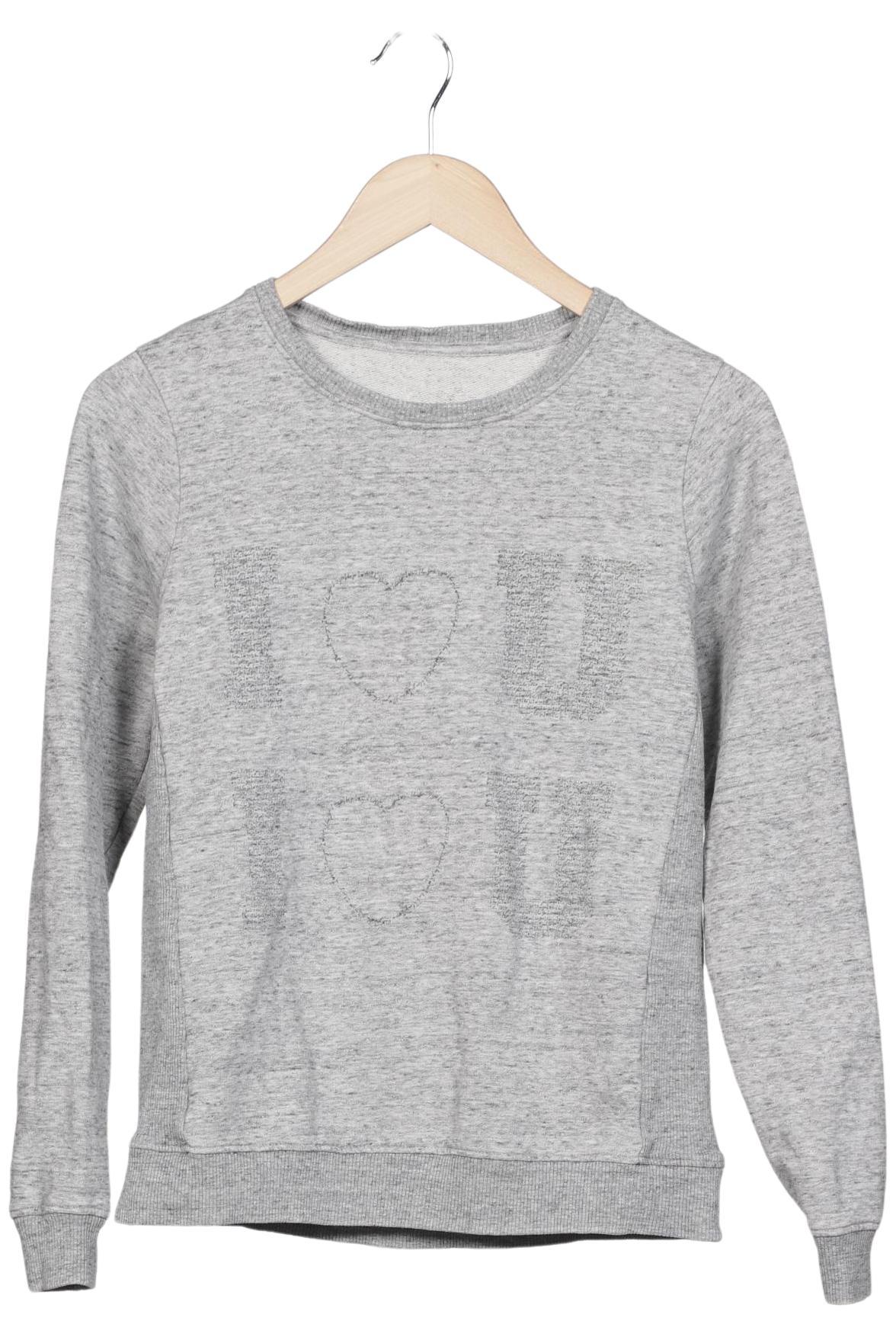 

the hip tee Damen Sweatshirt, grau, Gr. 36