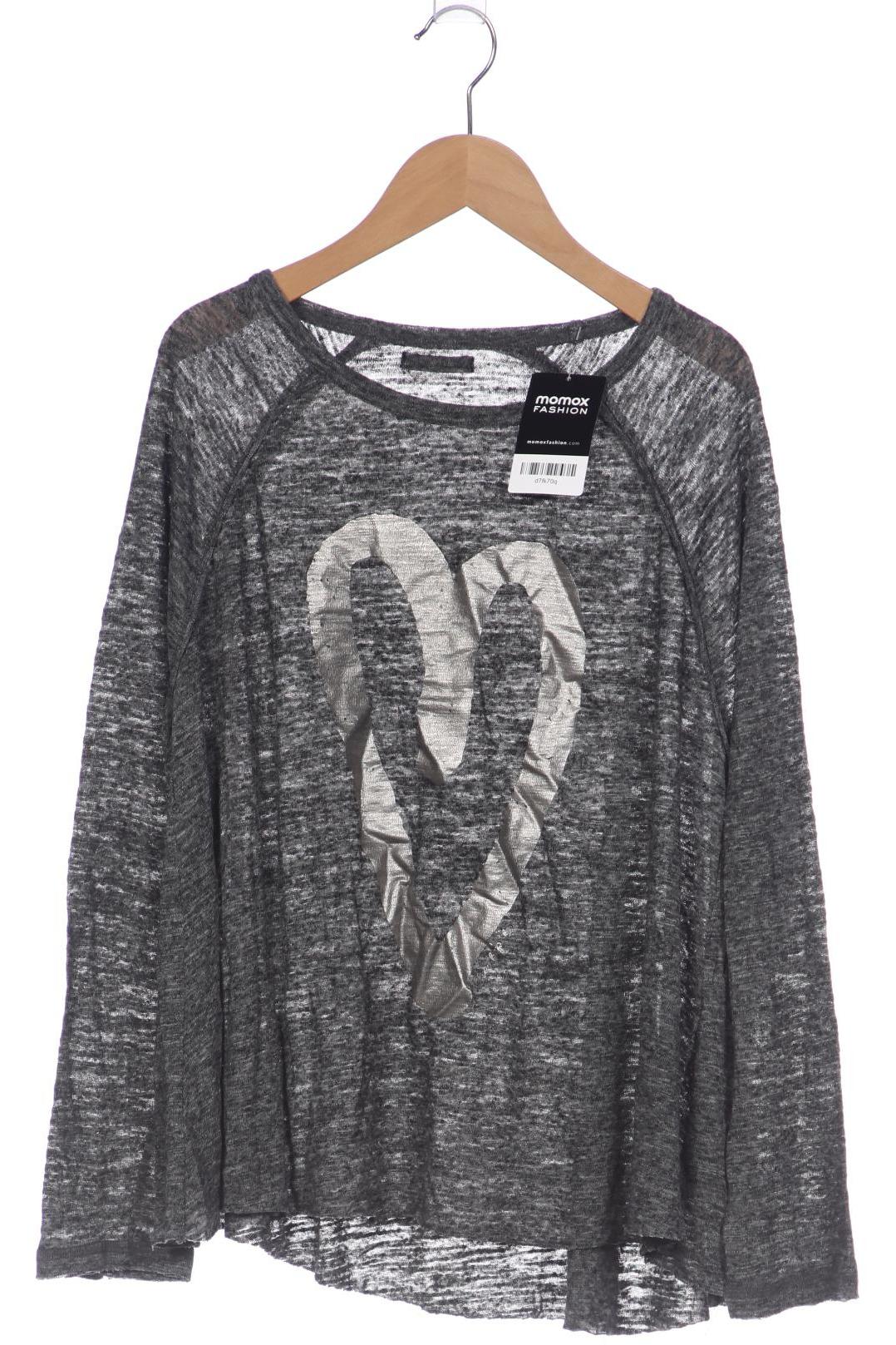 

the hip tee Damen Langarmshirt, grau, Gr. uni