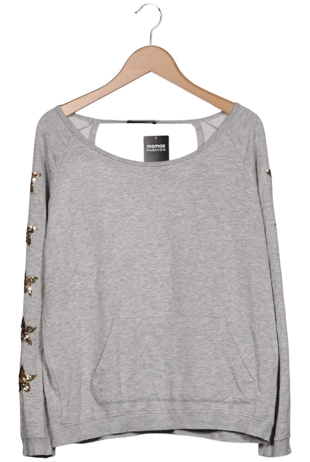 

the hip tee Damen Sweatshirt, grau, Gr. 36