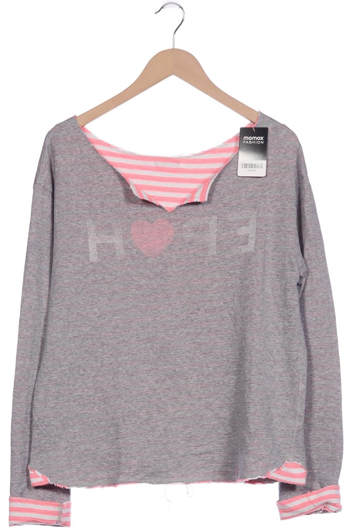 

the hip tee Damen Sweatshirt, grau, Gr. 38