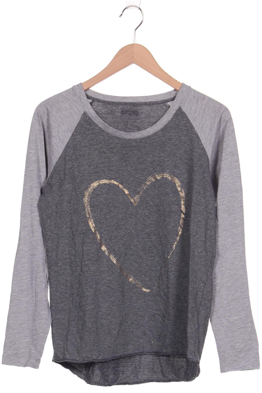 

the hip tee Damen Langarmshirt, grau