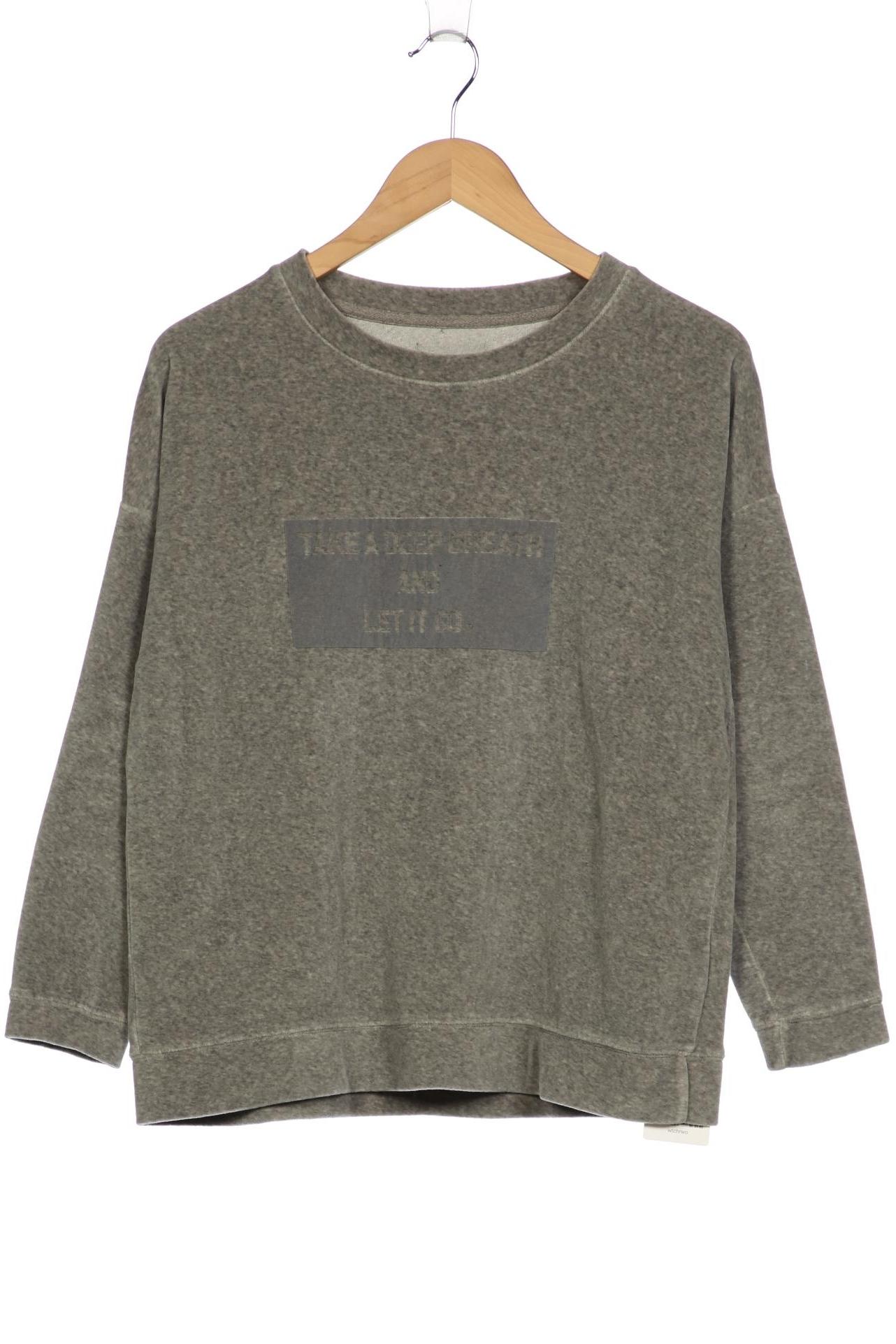 

the hip tee Damen Sweatshirt, grau, Gr. 36