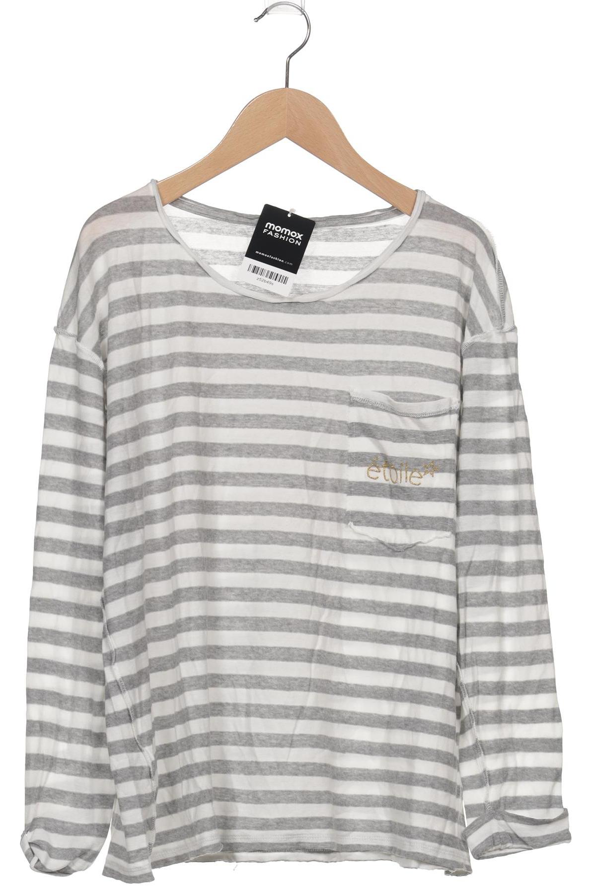 

the hip tee Damen Langarmshirt, grau, Gr. 36