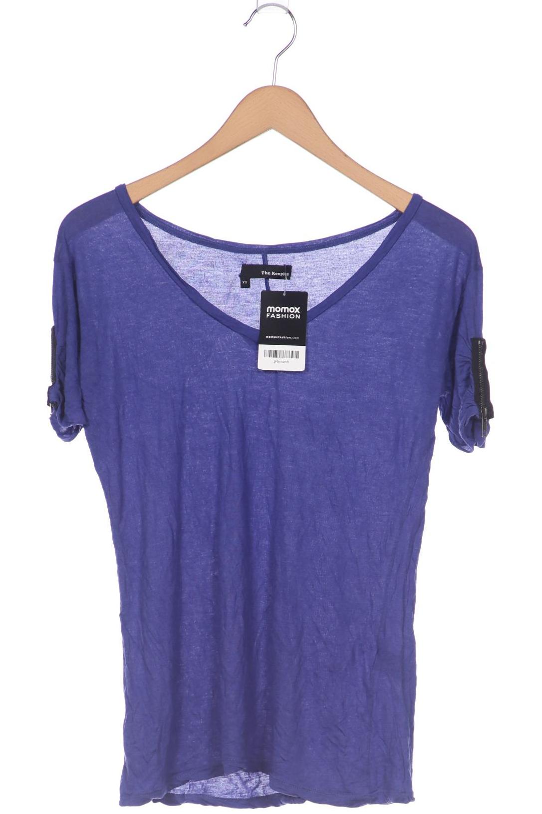 

The Kooples Damen T-Shirt, marineblau, Gr. 34