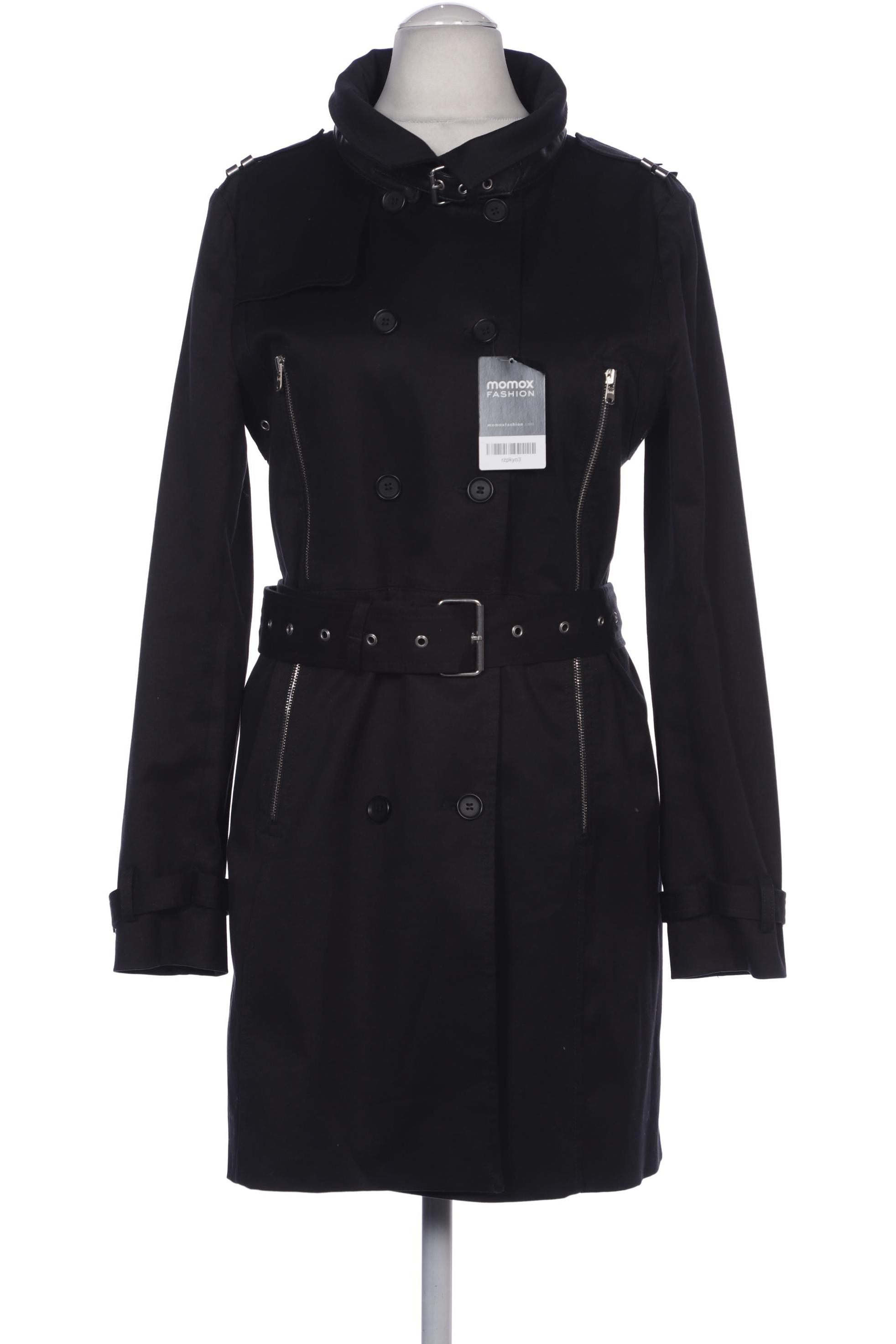 

The Kooples Damen Mantel, schwarz, Gr. 40