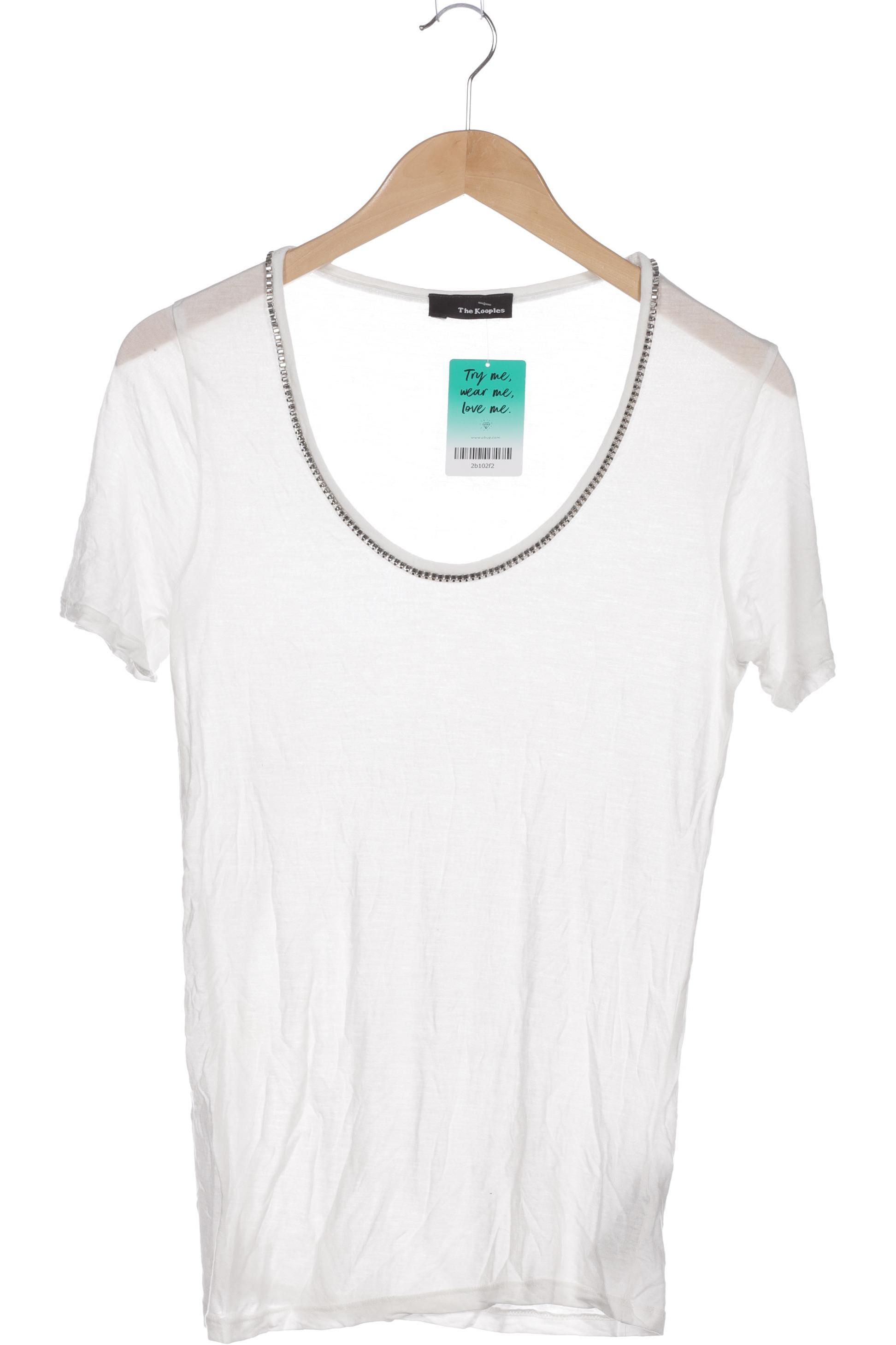 

The Kooples Damen T-Shirt, weiß, Gr. 34