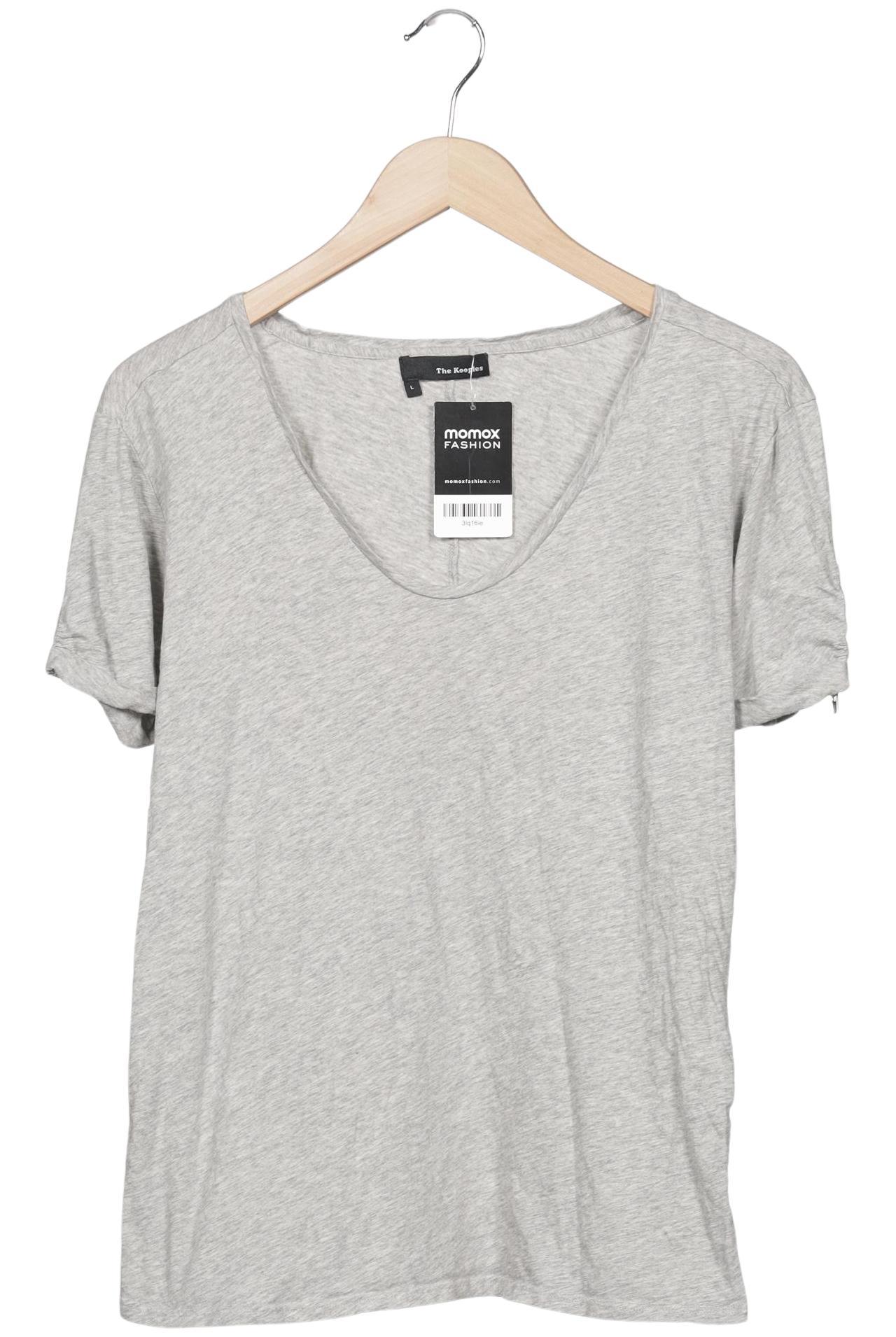 

The Kooples Damen T-Shirt, grau, Gr. 42
