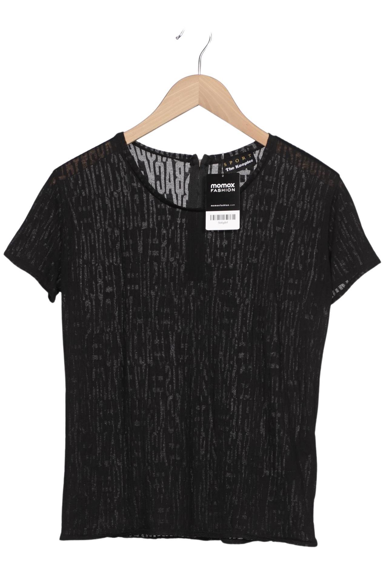 

The Kooples Damen T-Shirt, schwarz, Gr. 34
