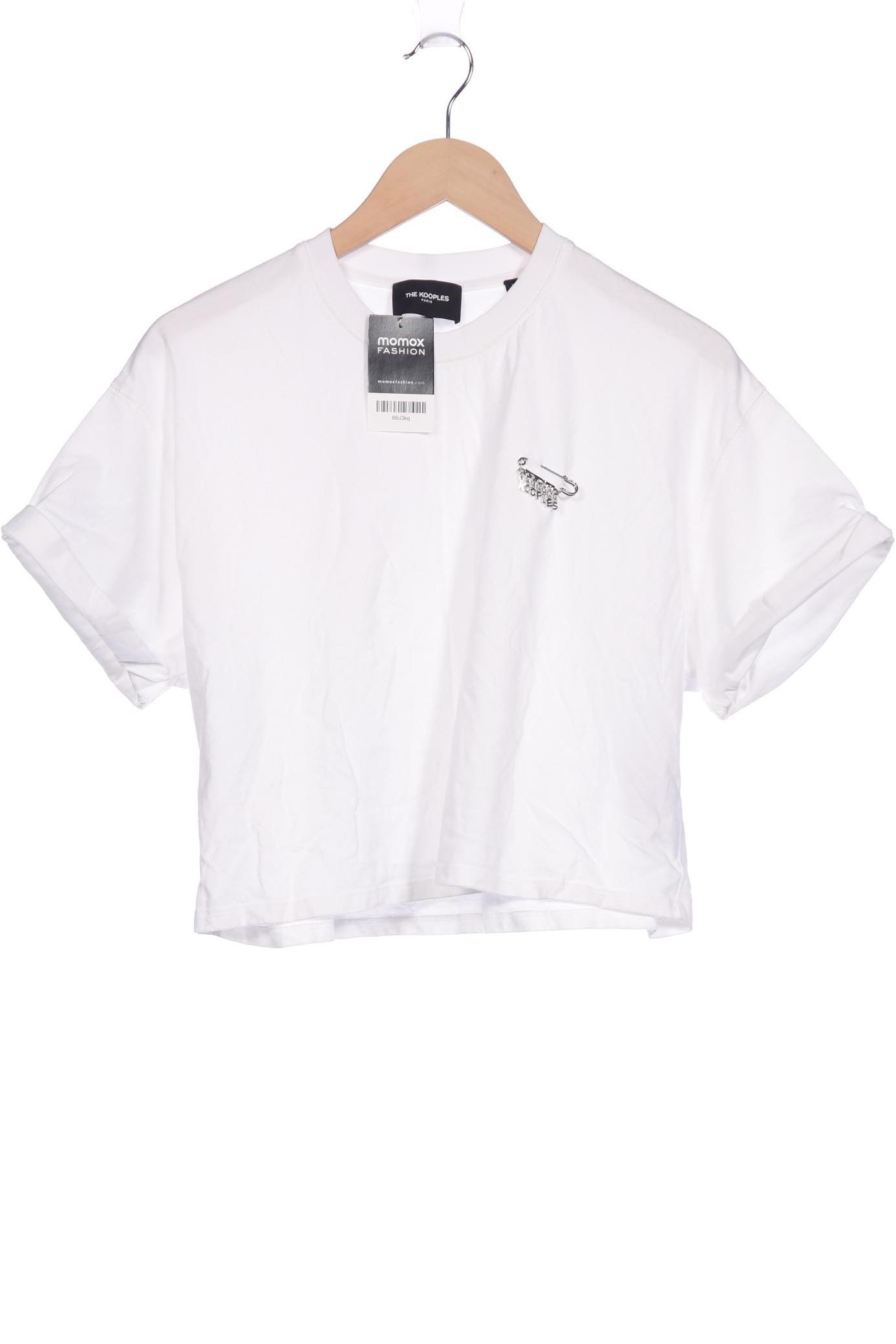 

The Kooples Damen T-Shirt, weiß, Gr. 46