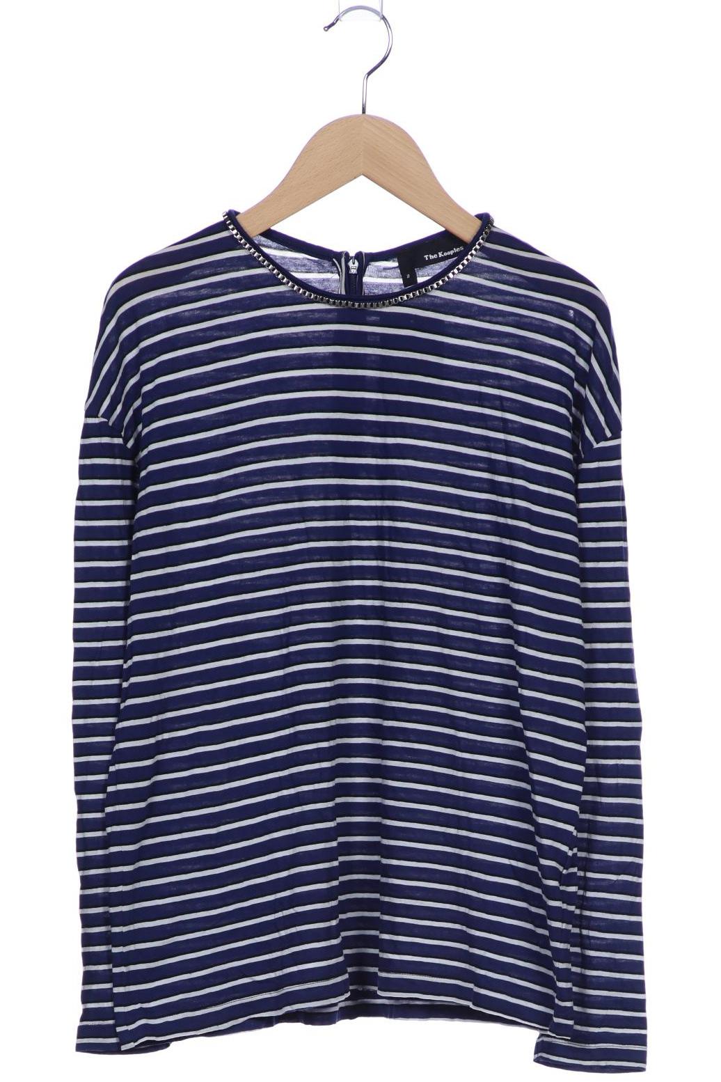 Thumbnail - The Kooples Damen Langarmshirt, marineblau, Gr. 38