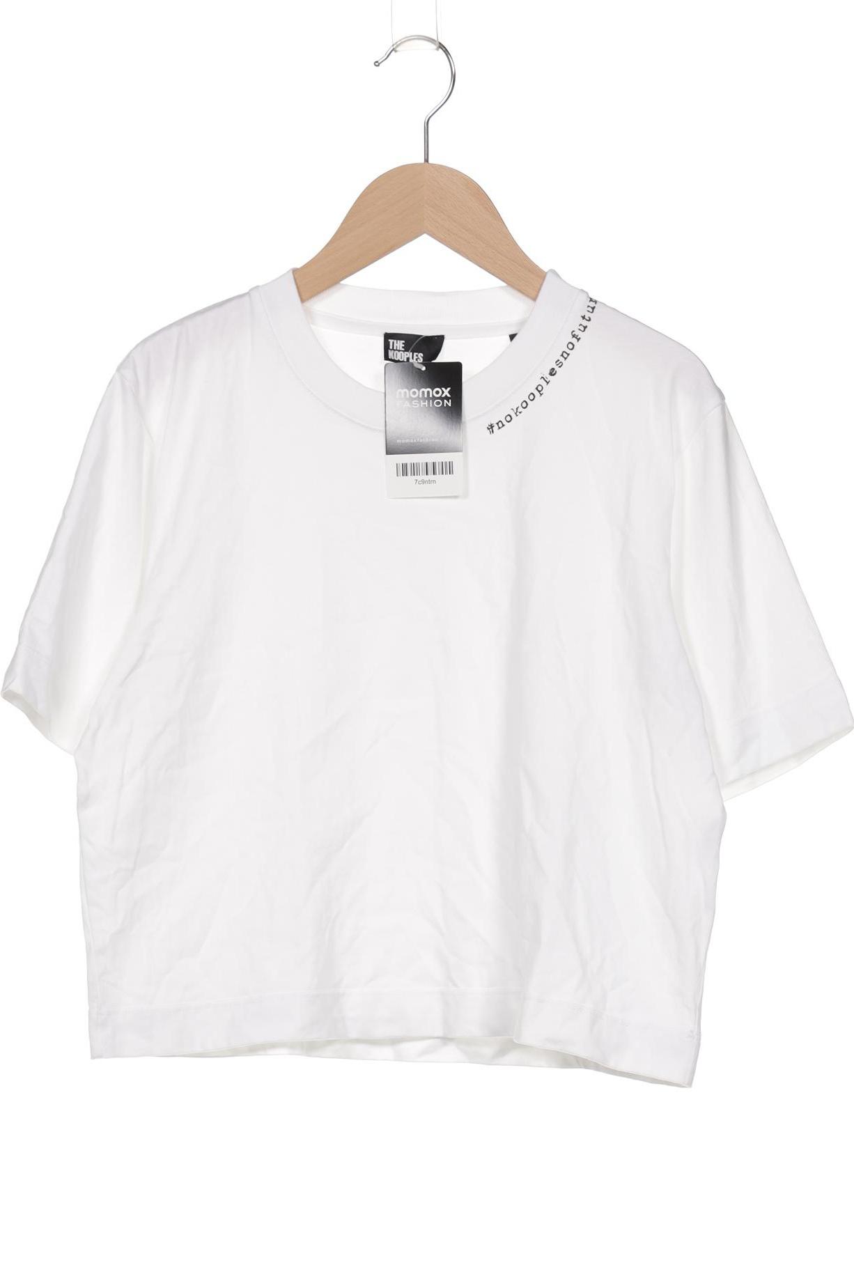 

The Kooples Damen T-Shirt, weiß, Gr. 36