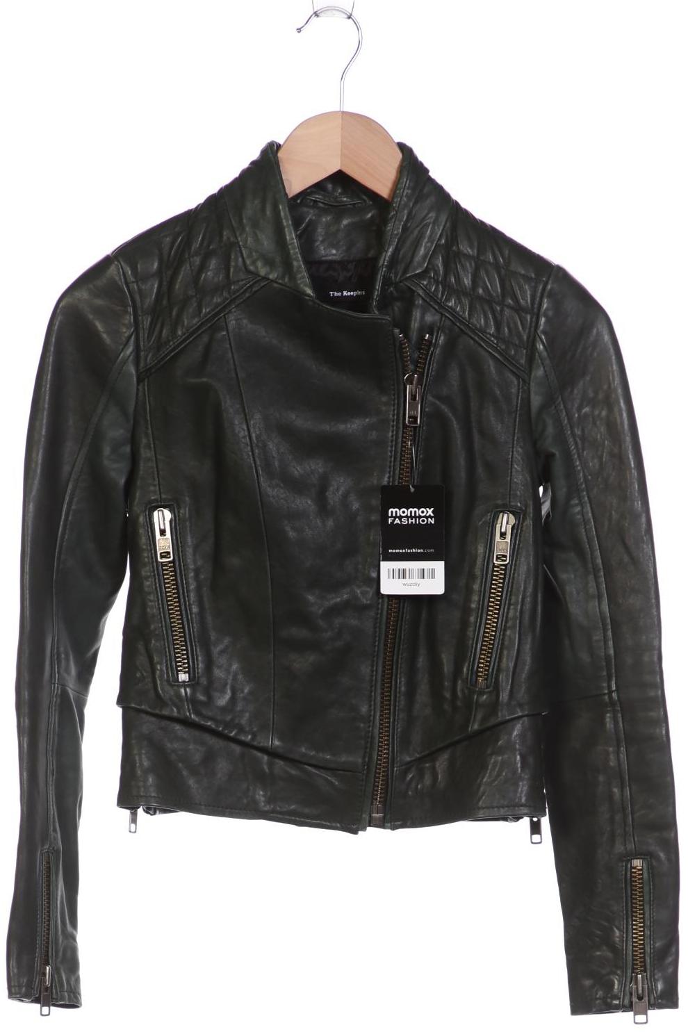 

The Kooples Damen Jacke, grün, Gr. 34