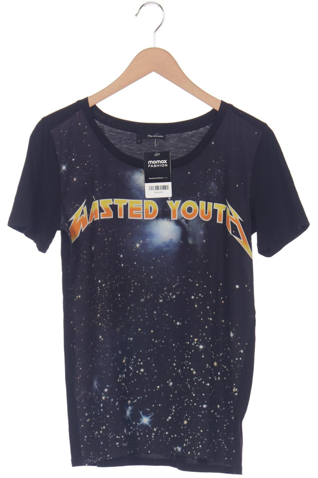 

The Kooples Damen T-Shirt, schwarz, Gr. 42