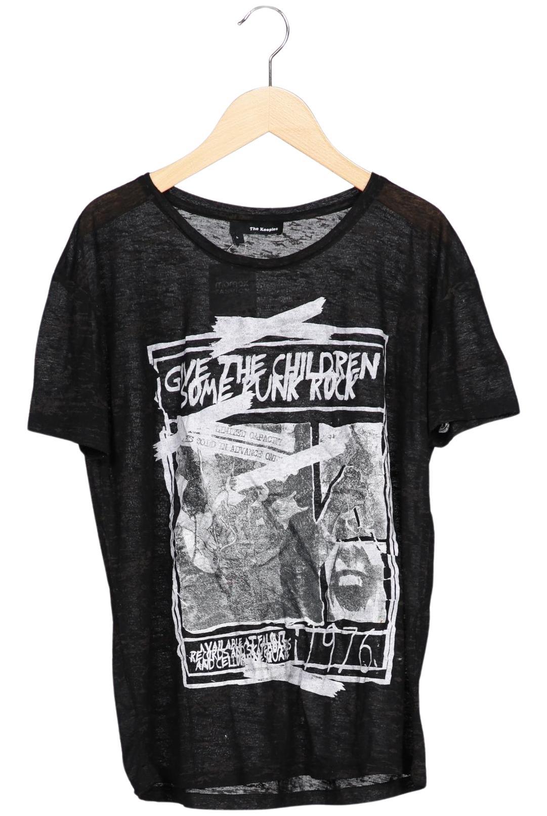 

The Kooples Damen T-Shirt, schwarz, Gr. 42