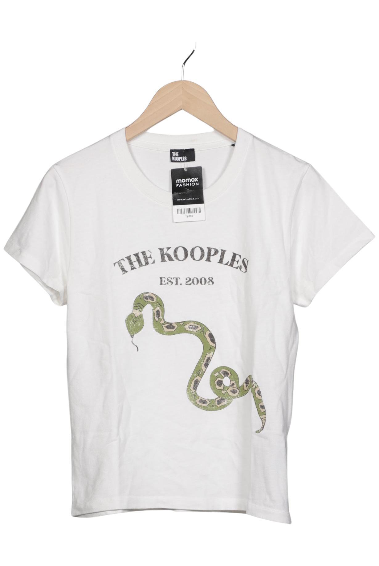 

The Kooples Damen T-Shirt, weiß, Gr. 40