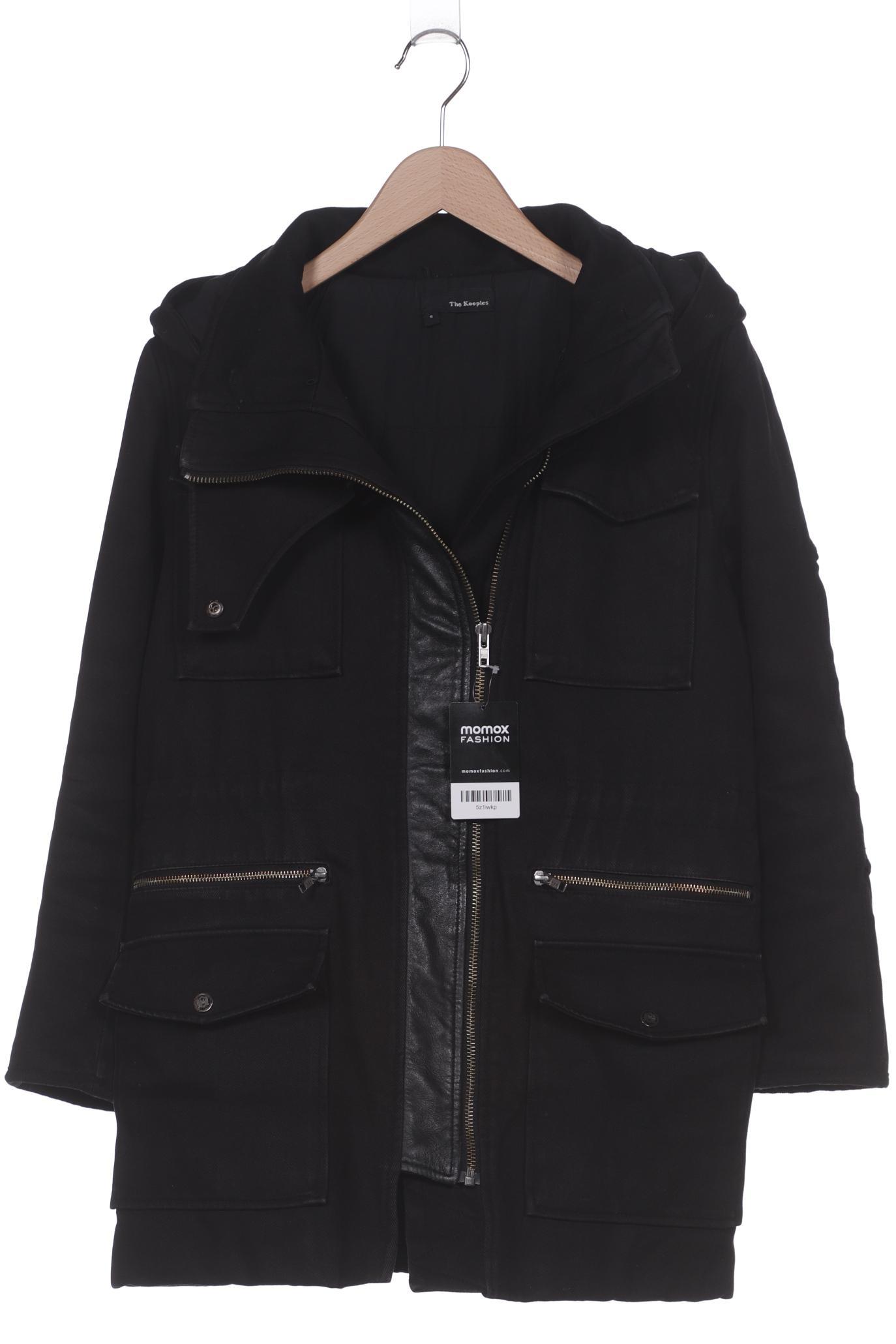 Thumbnail - The Kooples Damen Mantel, schwarz, Gr. 36
