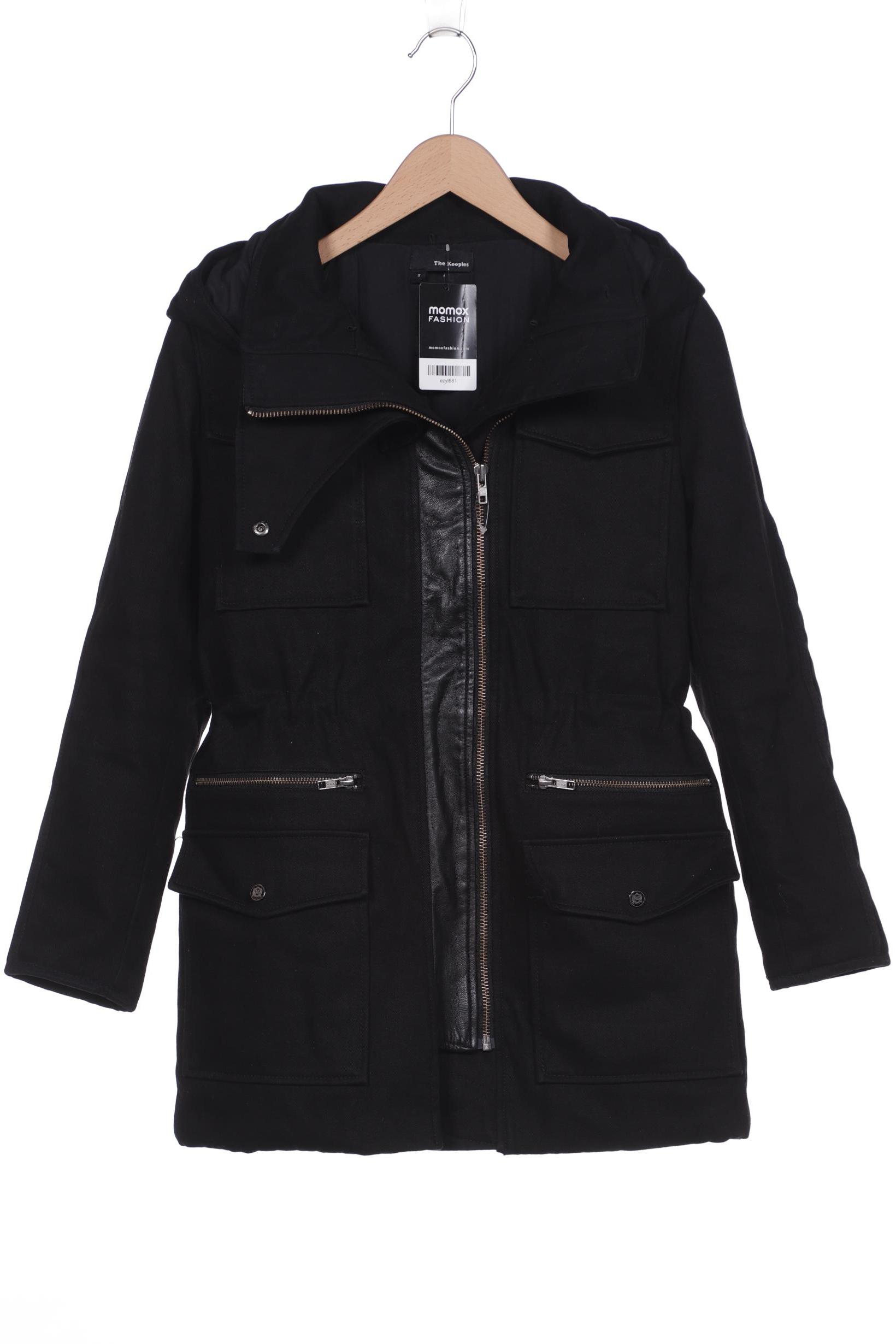 

The Kooples Damen Mantel, schwarz