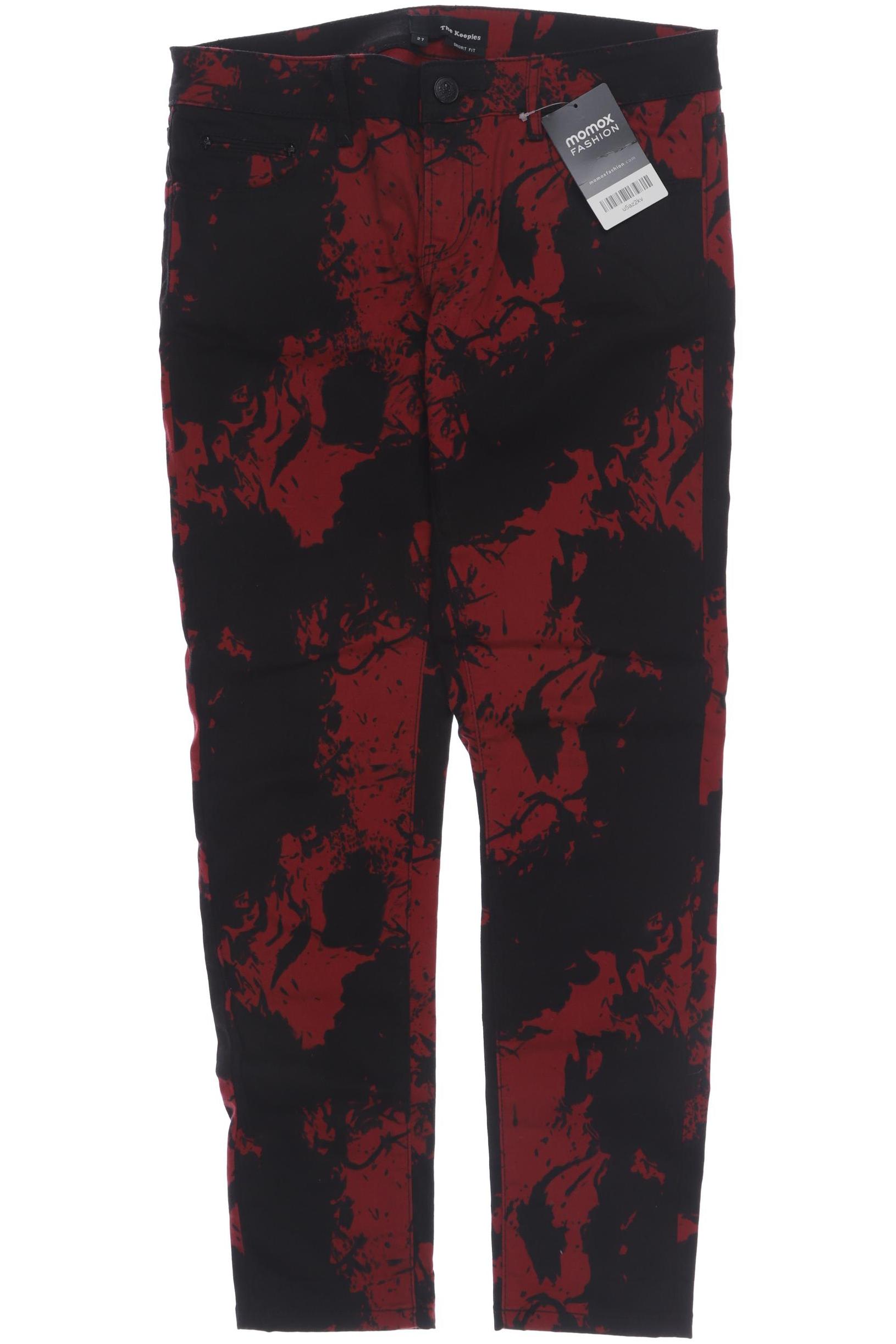 

The Kooples Damen Jeans, rot, Gr. 27