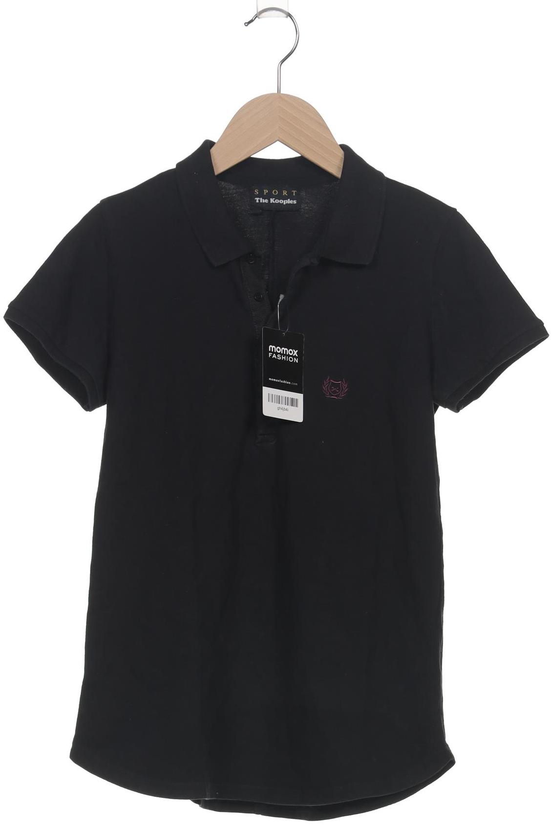 Thumbnail - The Kooples Damen Poloshirt, schwarz, Gr. 36