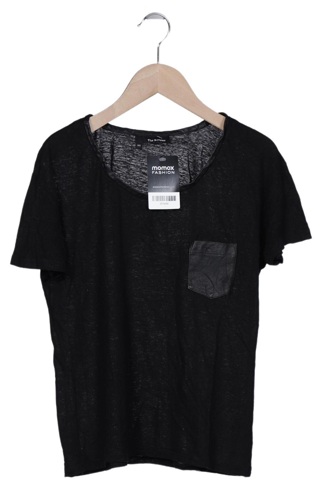 

The Kooples Damen T-Shirt, schwarz, Gr. 34