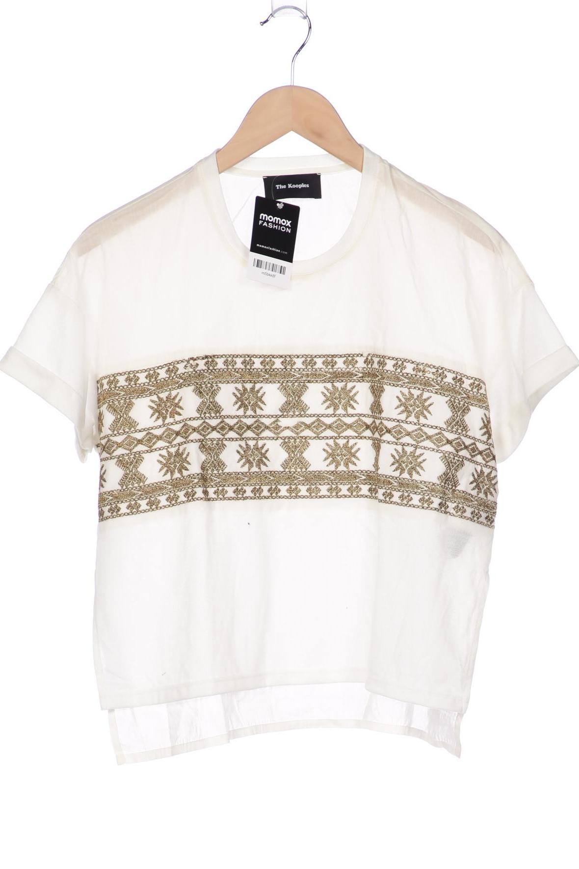 

The Kooples Damen T-Shirt, cremeweiß